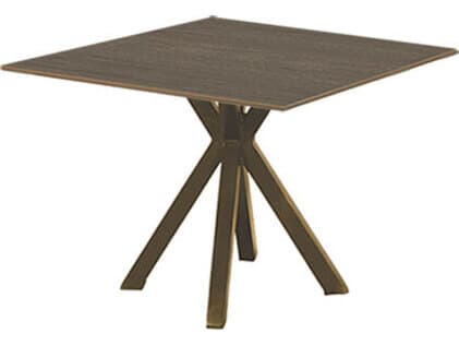 Windward Design Group Raleigh Aluminum Square Patio Side Table