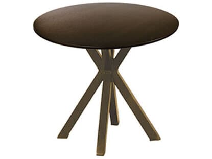 Windward Design Group Raleigh Aluminum Round Outdoor Patio Side Table