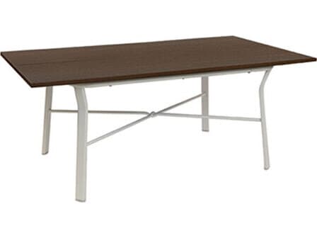 Windward Design Group Lexington Tables Aluminum Rectangular Outdoor Coffee Table