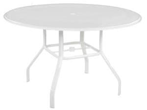 Windward Design Group Raleigh Aluminum Round Outdoor Dining Table