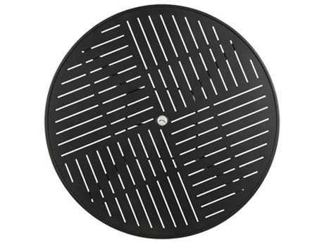 Windward Design Group Napa Punched Aluminum Tables Aluminum Round Outdoor Patio Conversation Table