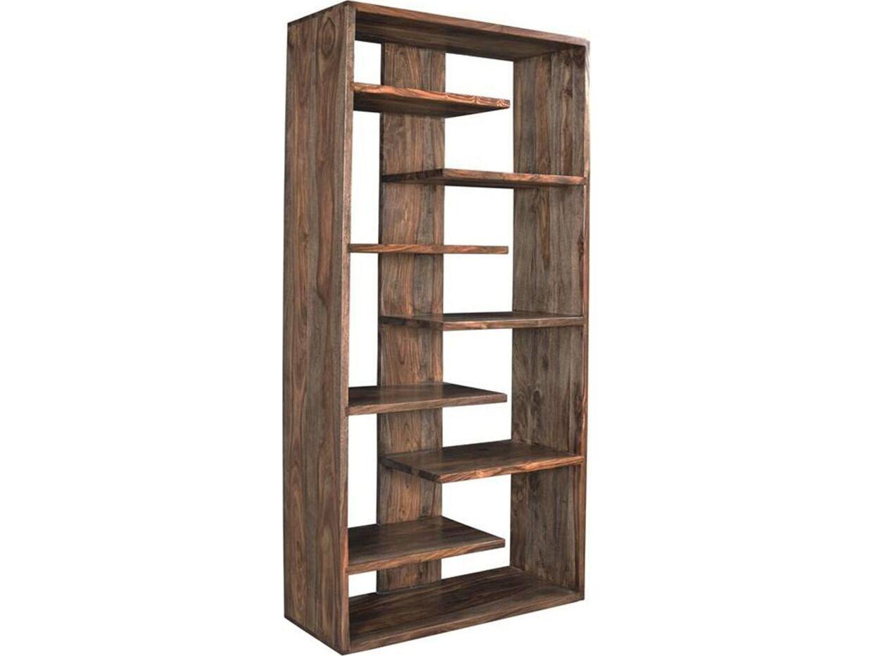 World Interiors Acres Brown Bookcase