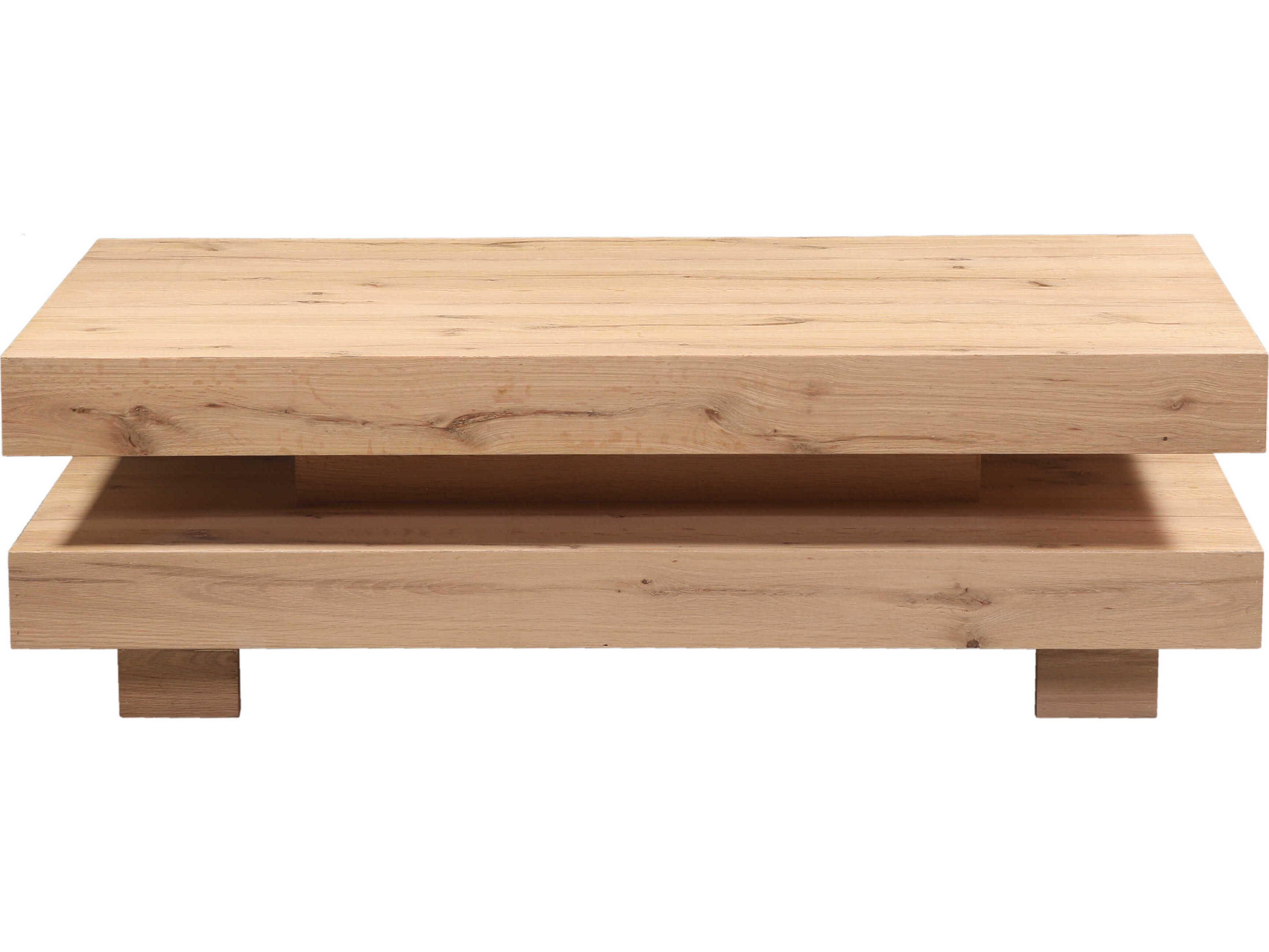 World Interiors Alpine Rectangular Wood Coffee Table