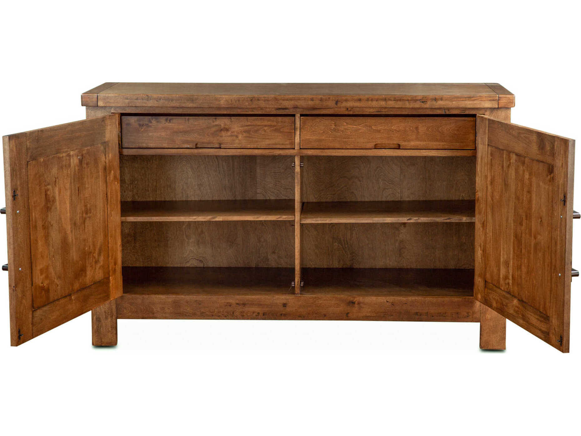 World Interiors Grassroots Aspen 66" Birch Wood Earth Sideboard