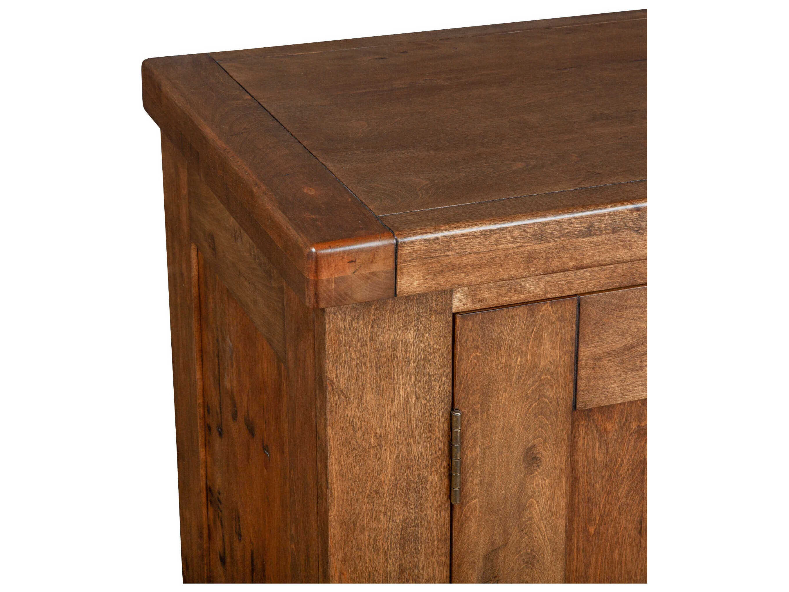 World Interiors Grassroots Aspen 66" Birch Wood Earth Sideboard