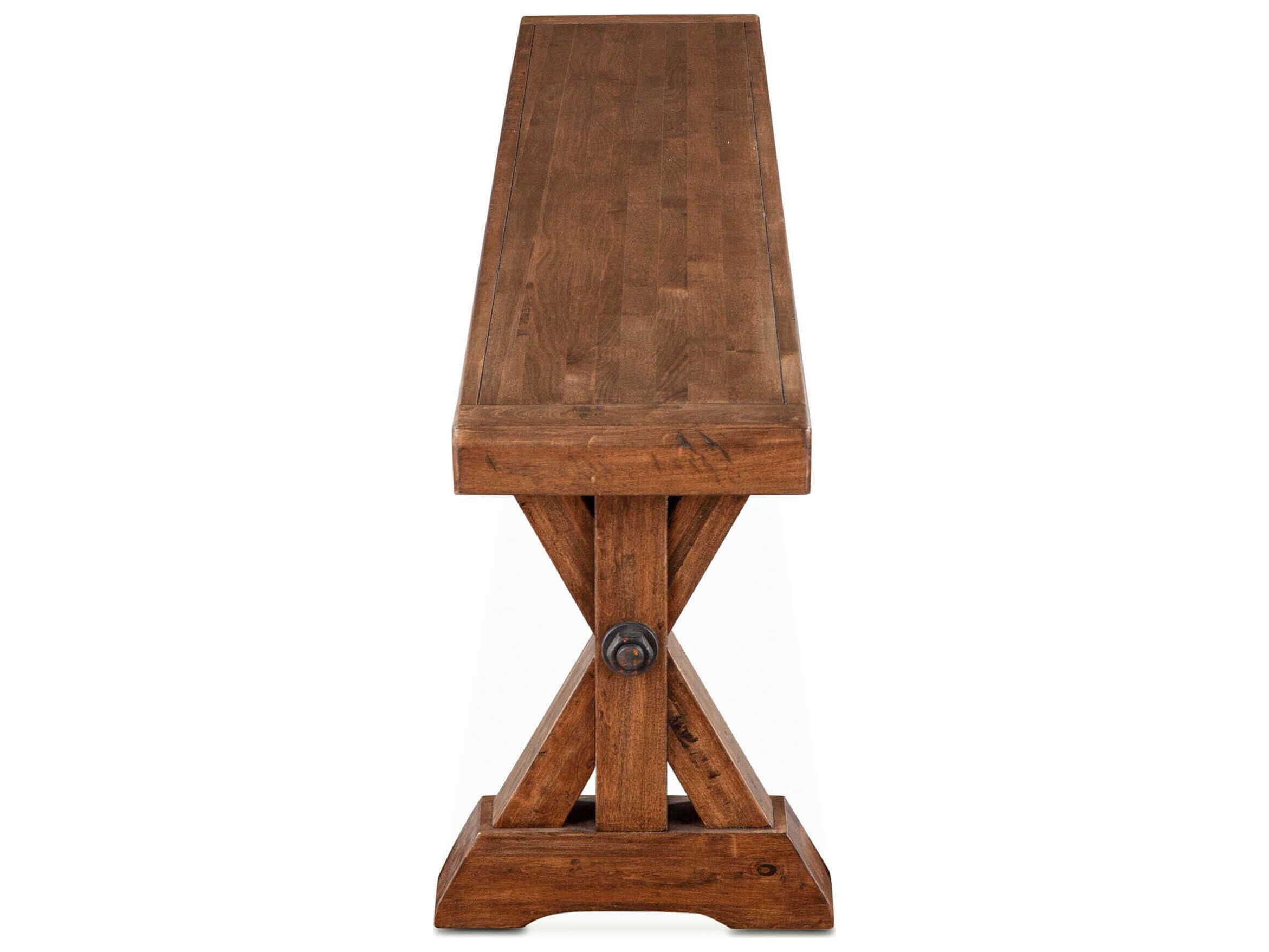 World Interiors Grassroots Aspen Earth Brown Accent Bench