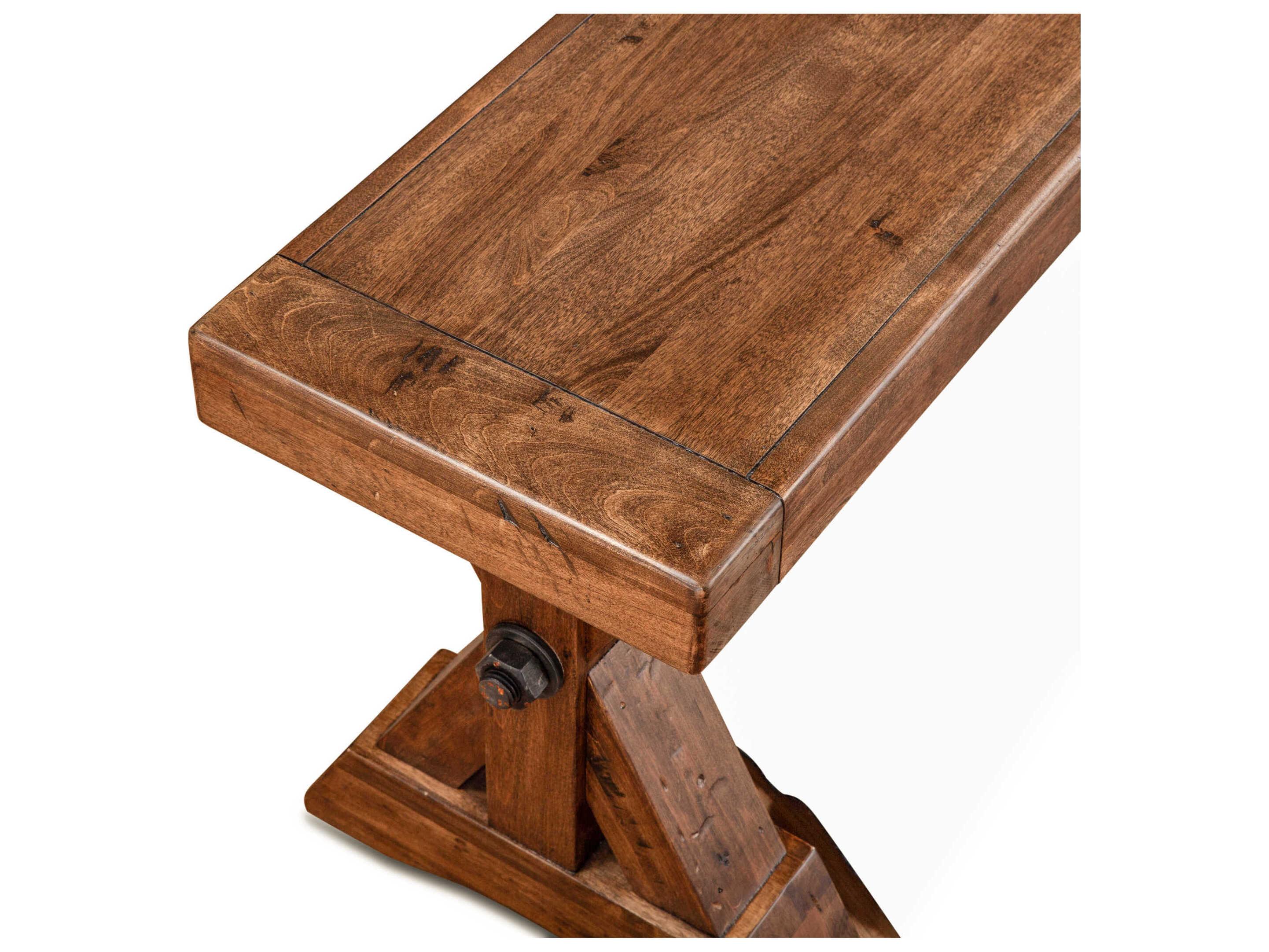 World Interiors Grassroots Aspen Earth Brown Accent Bench