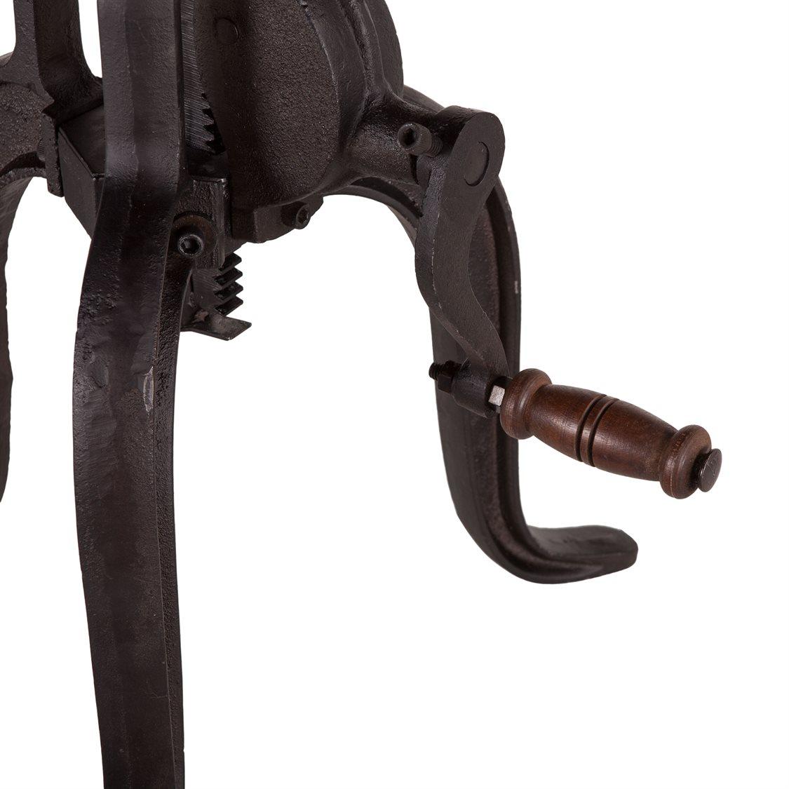 World Interiors Artezia Round Wood Walnut End Table