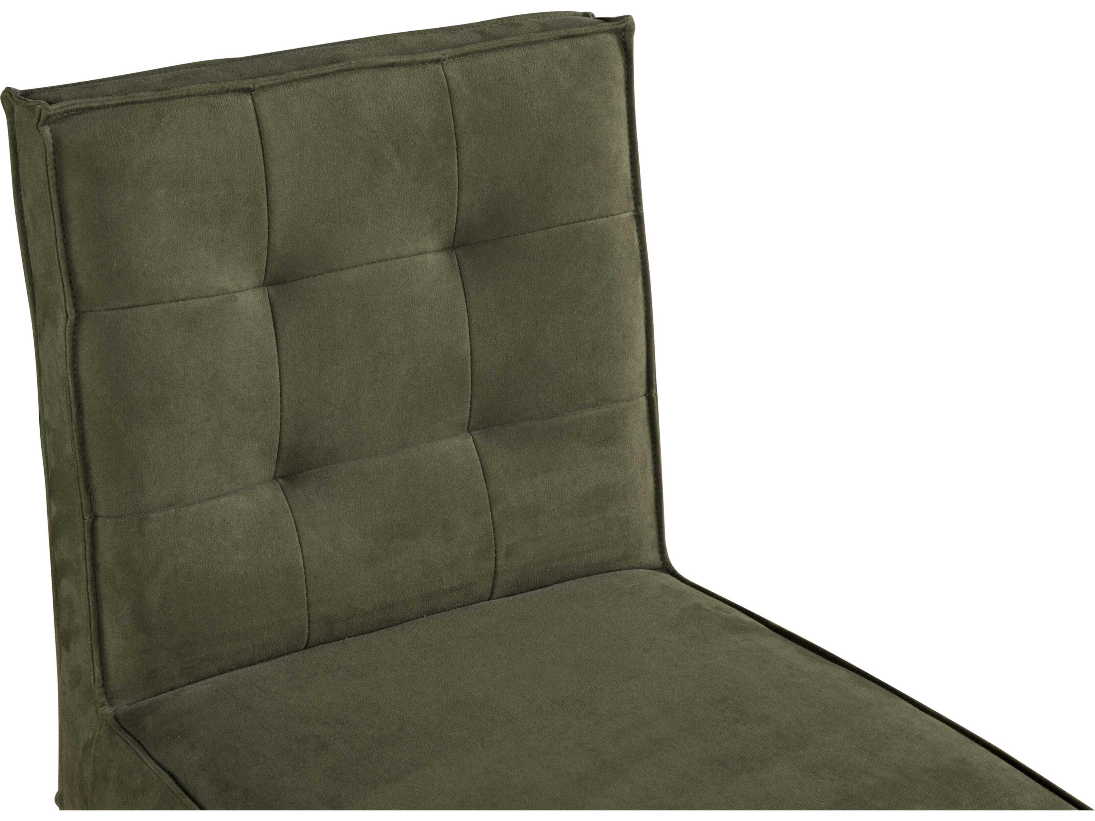 World Interiors Aven Dark Suede Upholstered Mango Wood Counter Stool