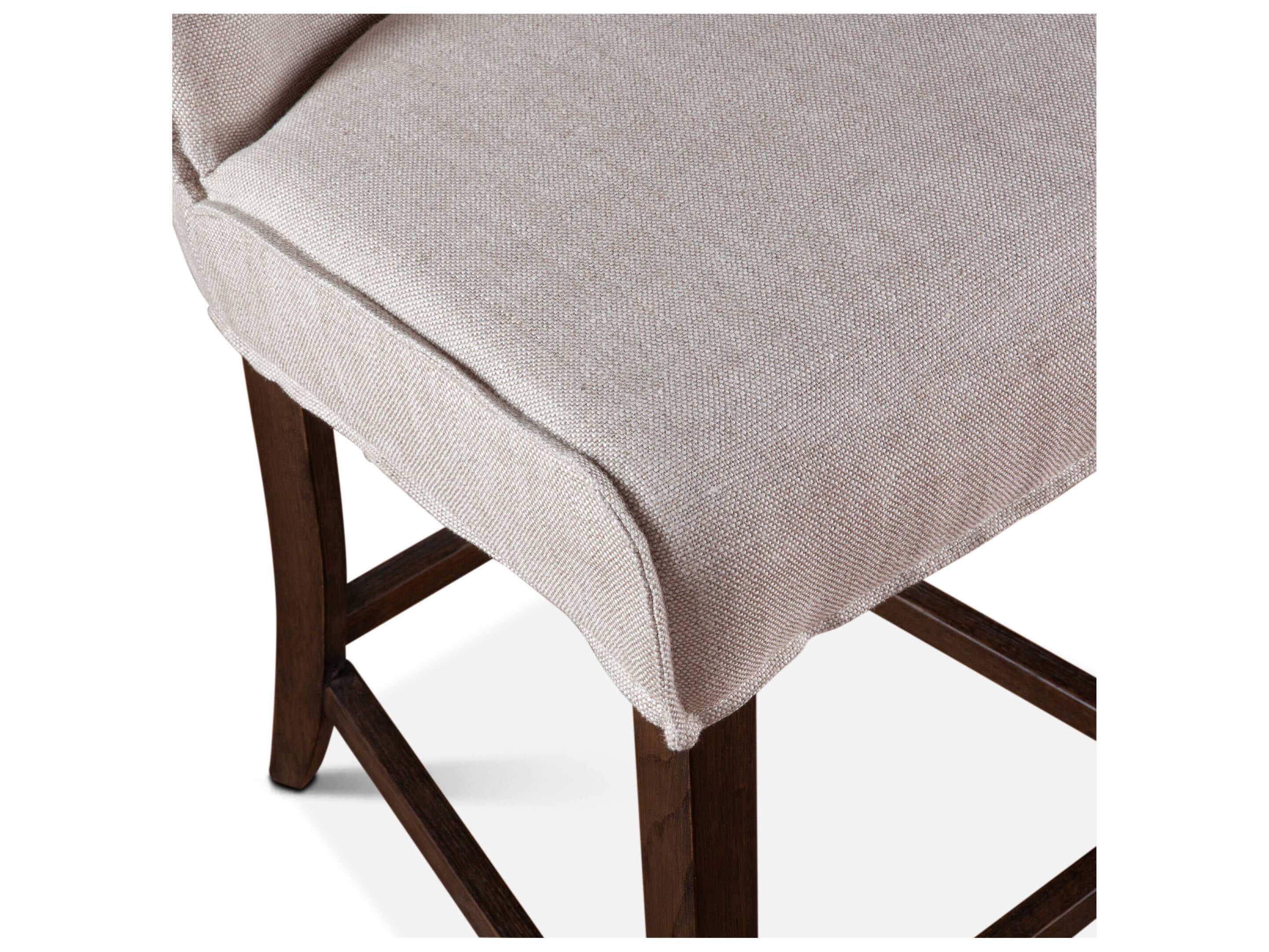 World Interiors Avery Upholstered Solid Wood Counter Stool