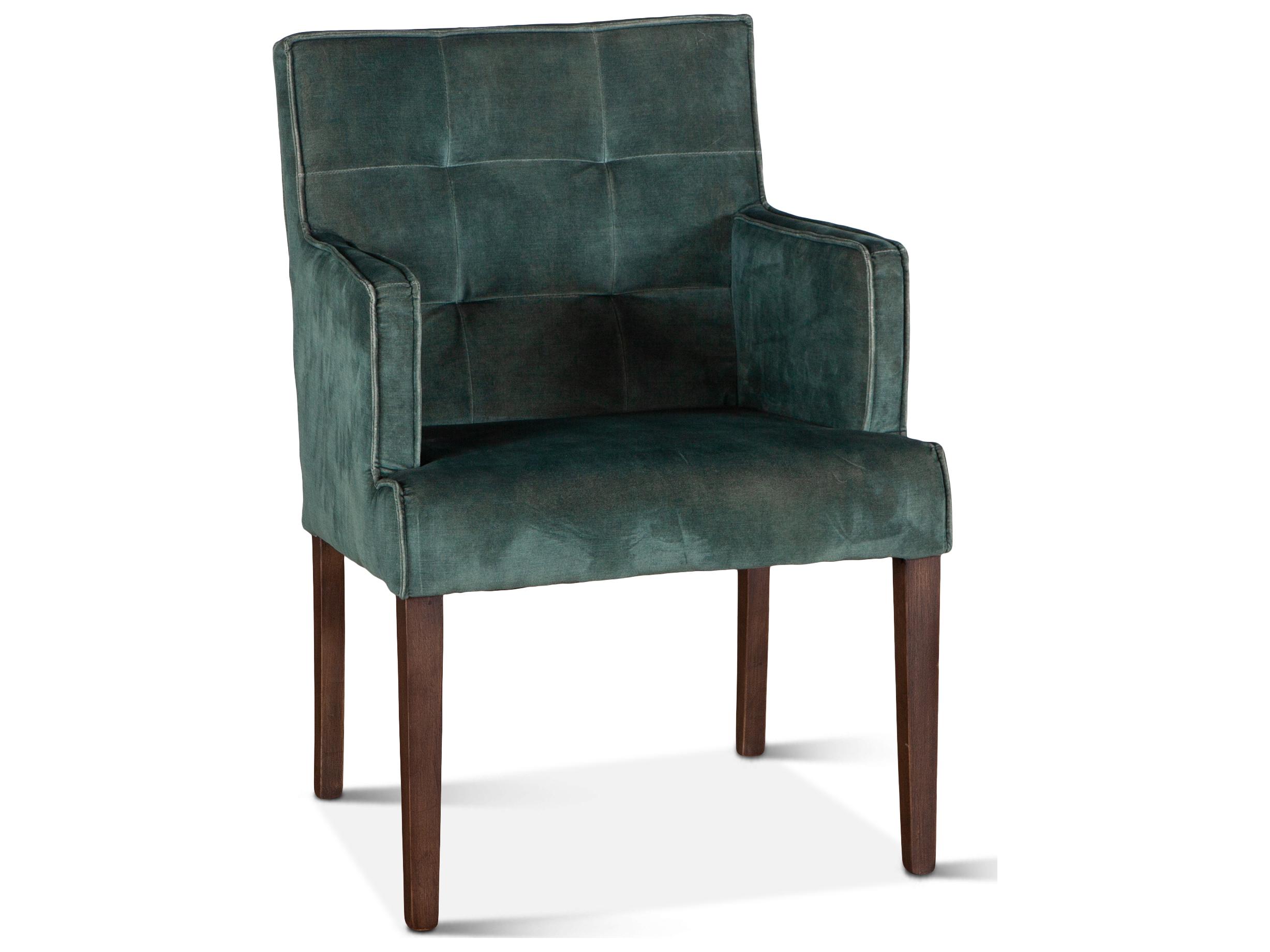 World Interiors Avery Brown Fabric Accent Chair