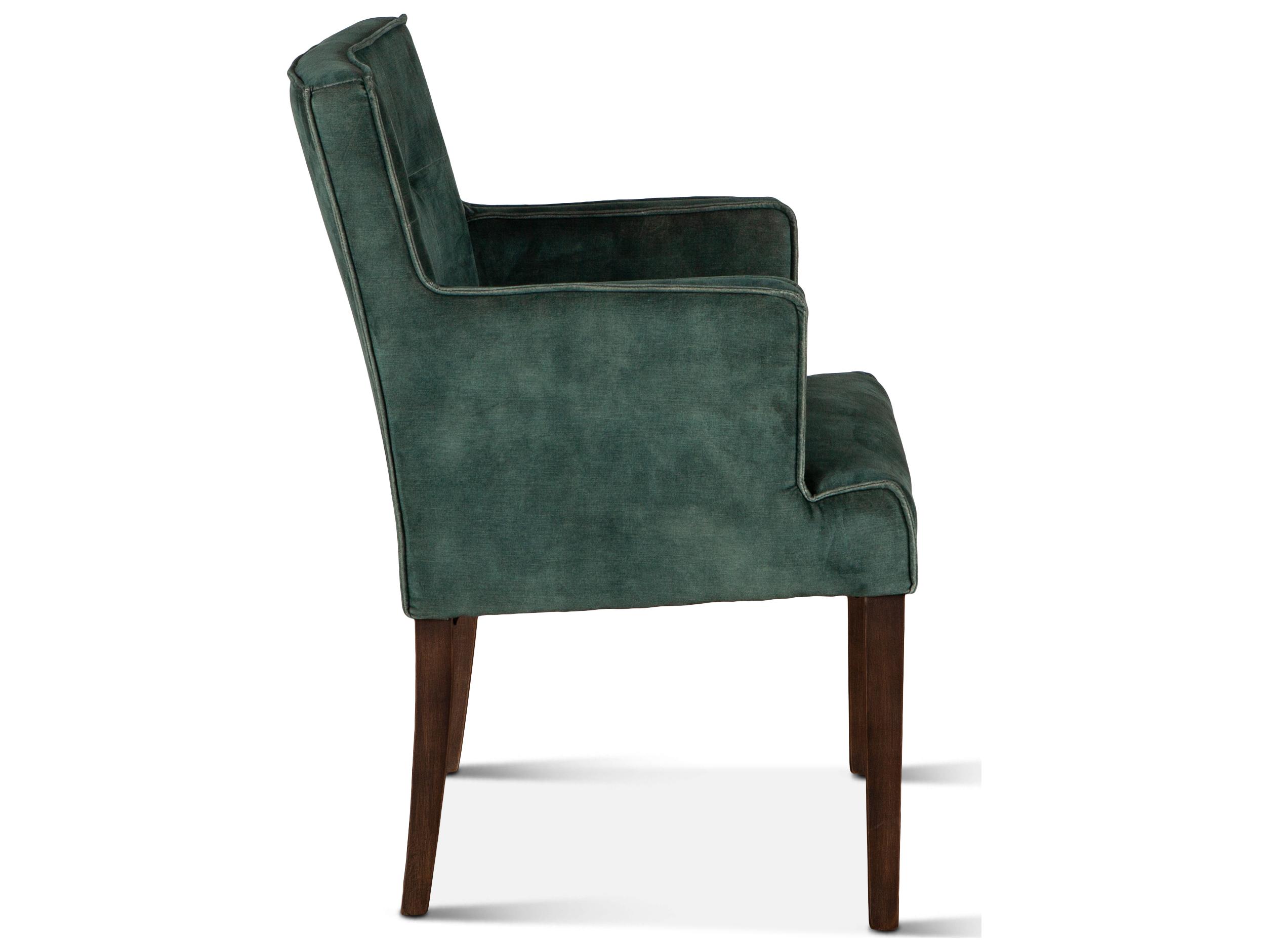 World Interiors Avery Brown Fabric Accent Chair