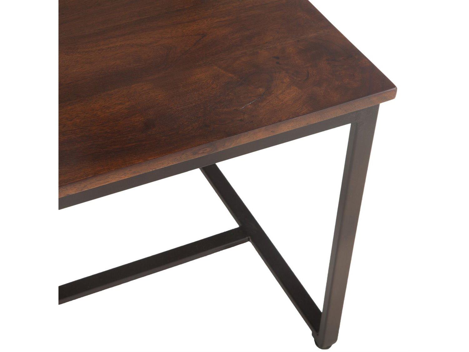 World Interiors Belfrie Acacia Wood Brown Armless Dining Chair