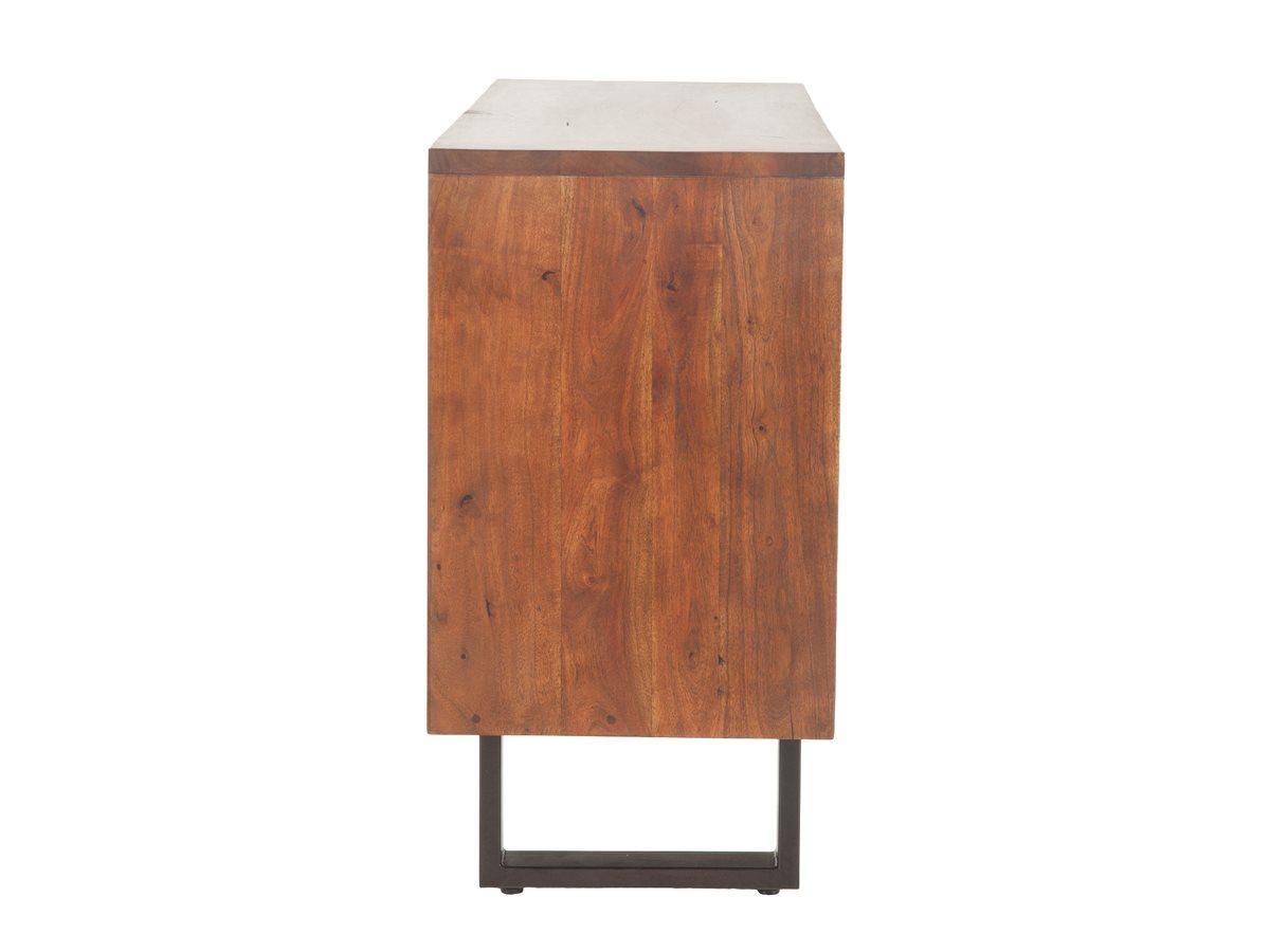 World Interiors Belfrie 54" Acacia Wood Walnut Sideboard