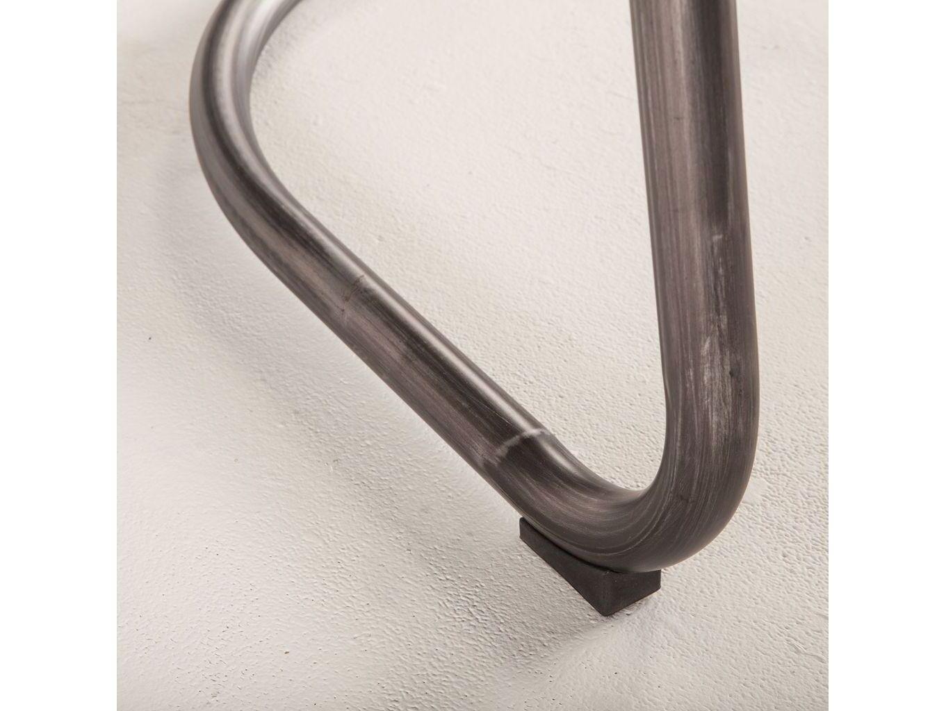 World Interiors Chiavari Brown Leather Arm Dining Chair