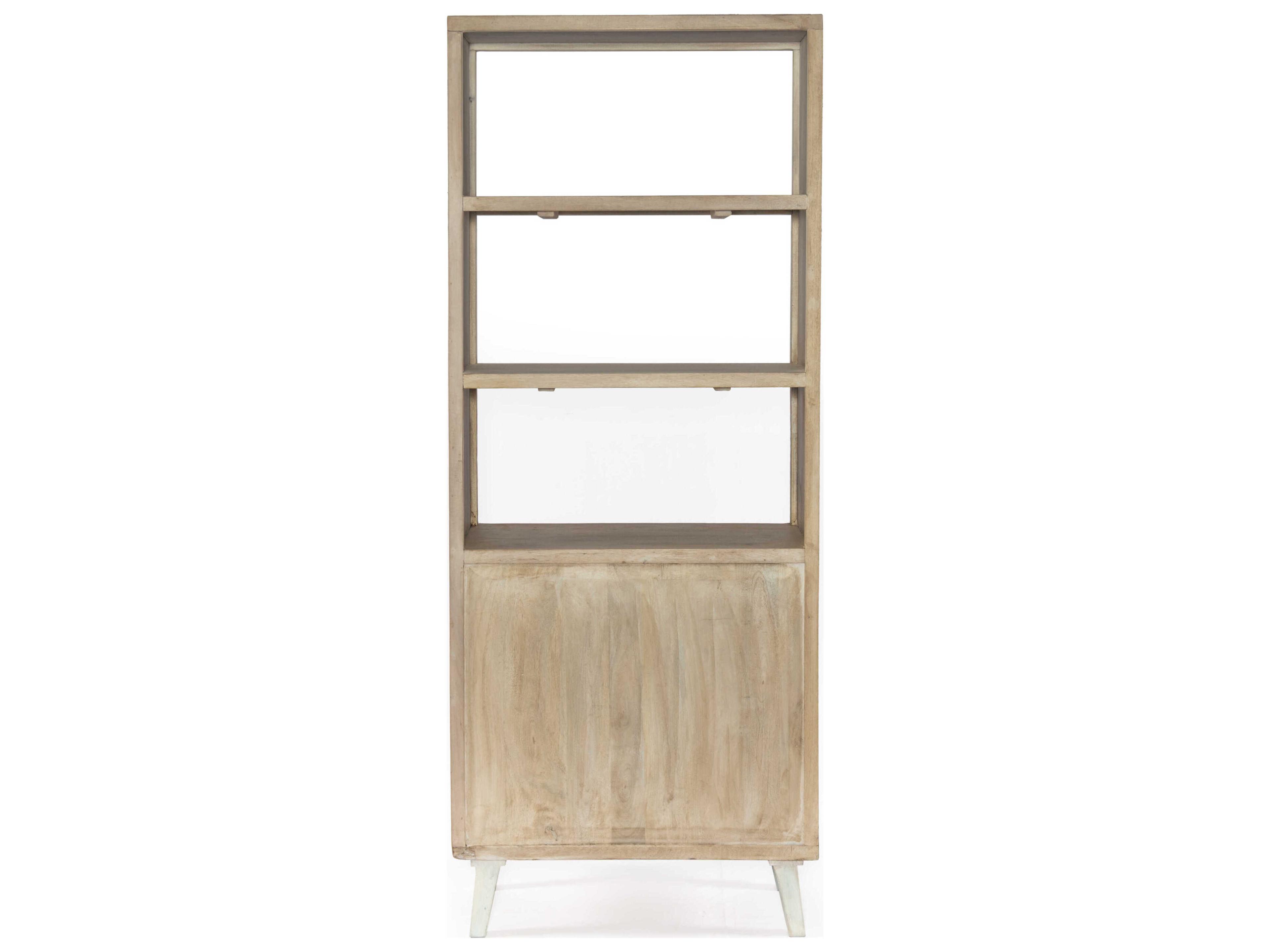 World Interiors Cordoba Coastal Mist Bookcase