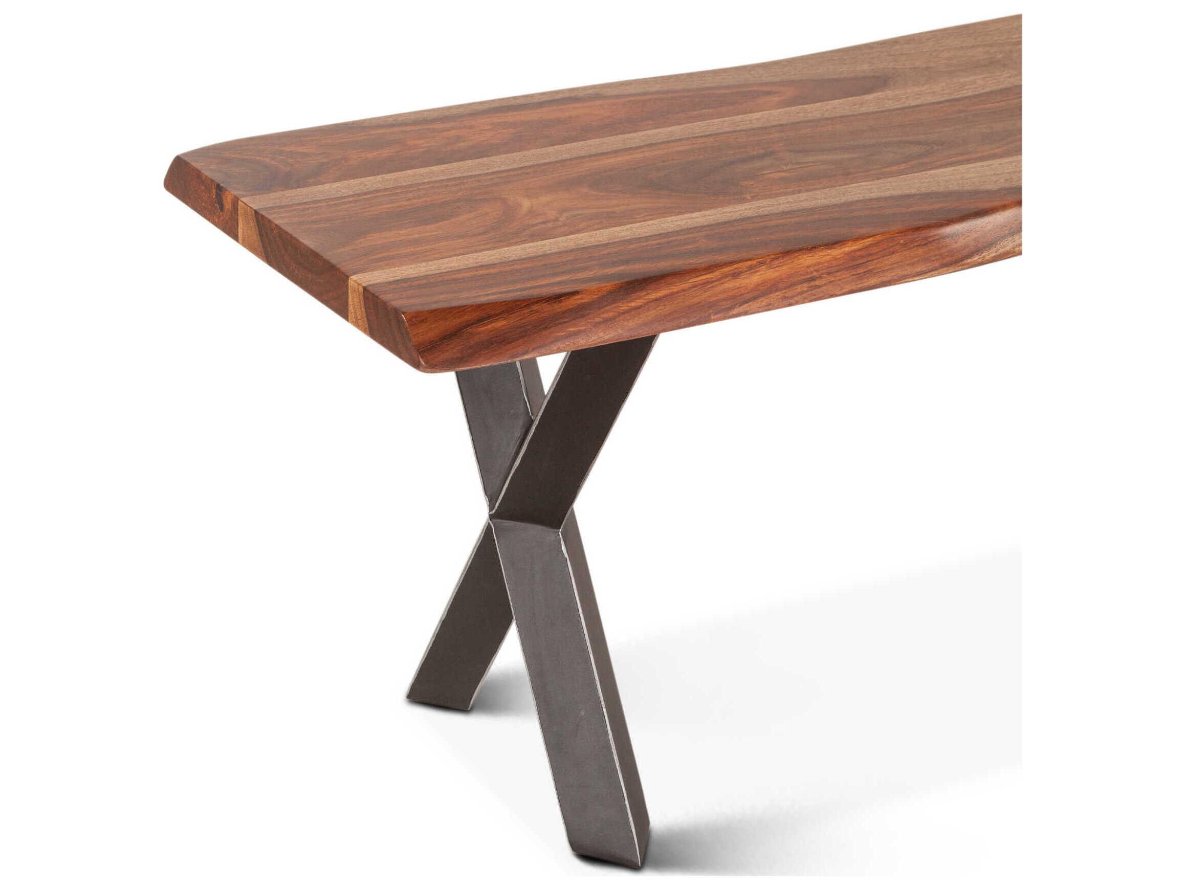 World Interiors Elliston Natural Brown Accent Bench