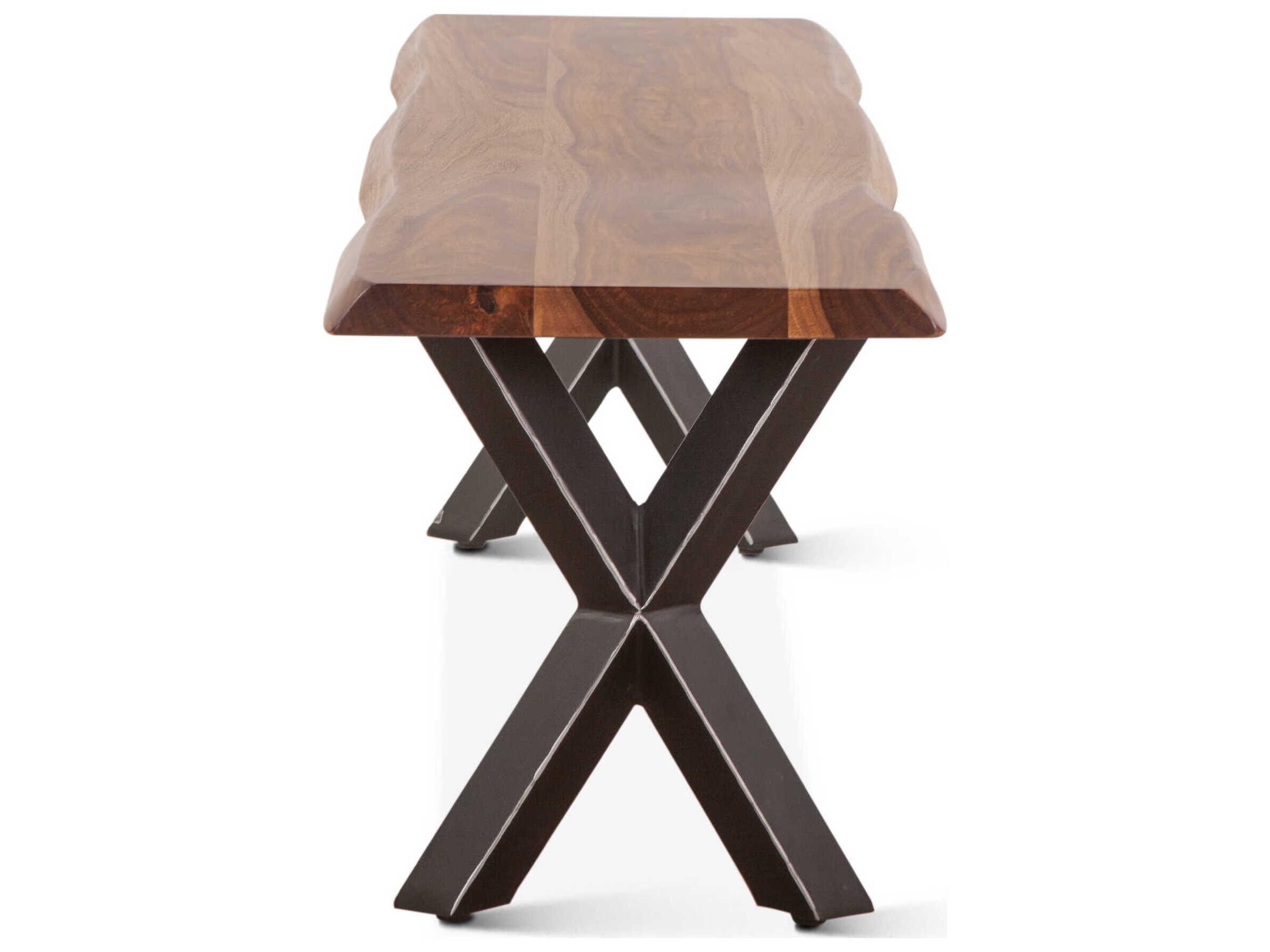 World Interiors Elliston Natural Brown Accent Bench