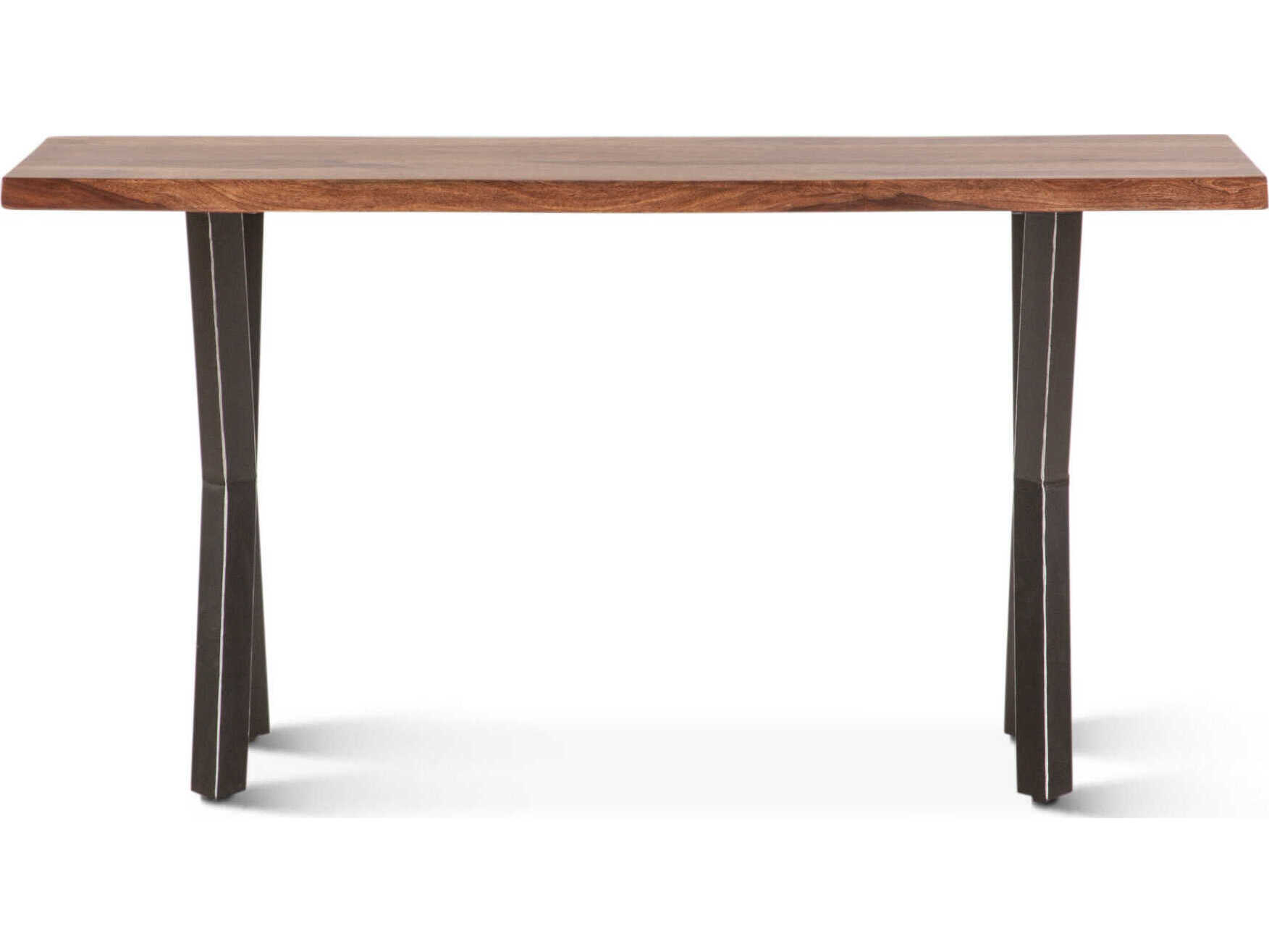 World Interiors Elliston Rectangular Wood Console Table