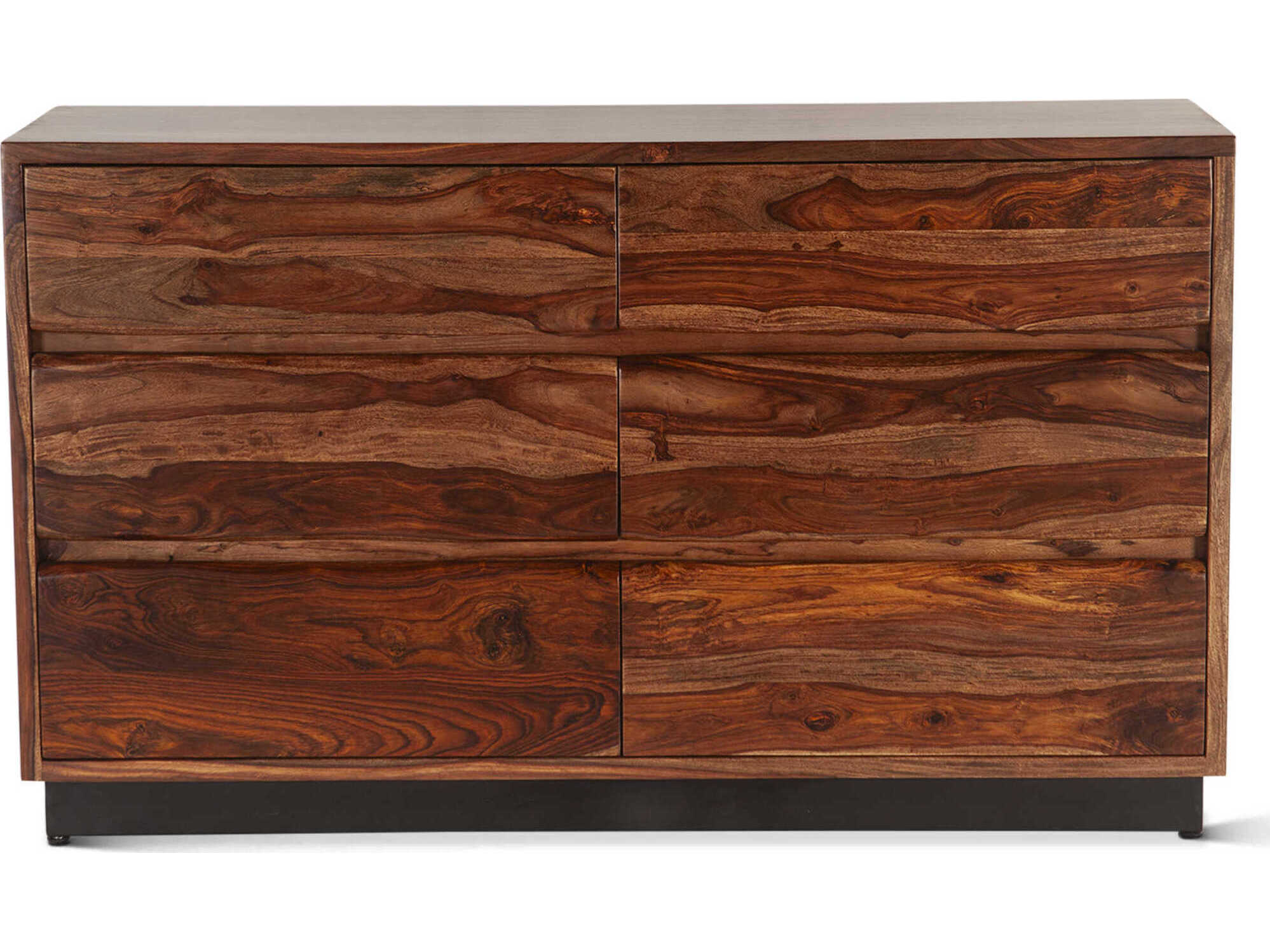 World Interiors Elliston 6-Drawers Rosewood Double Dresser