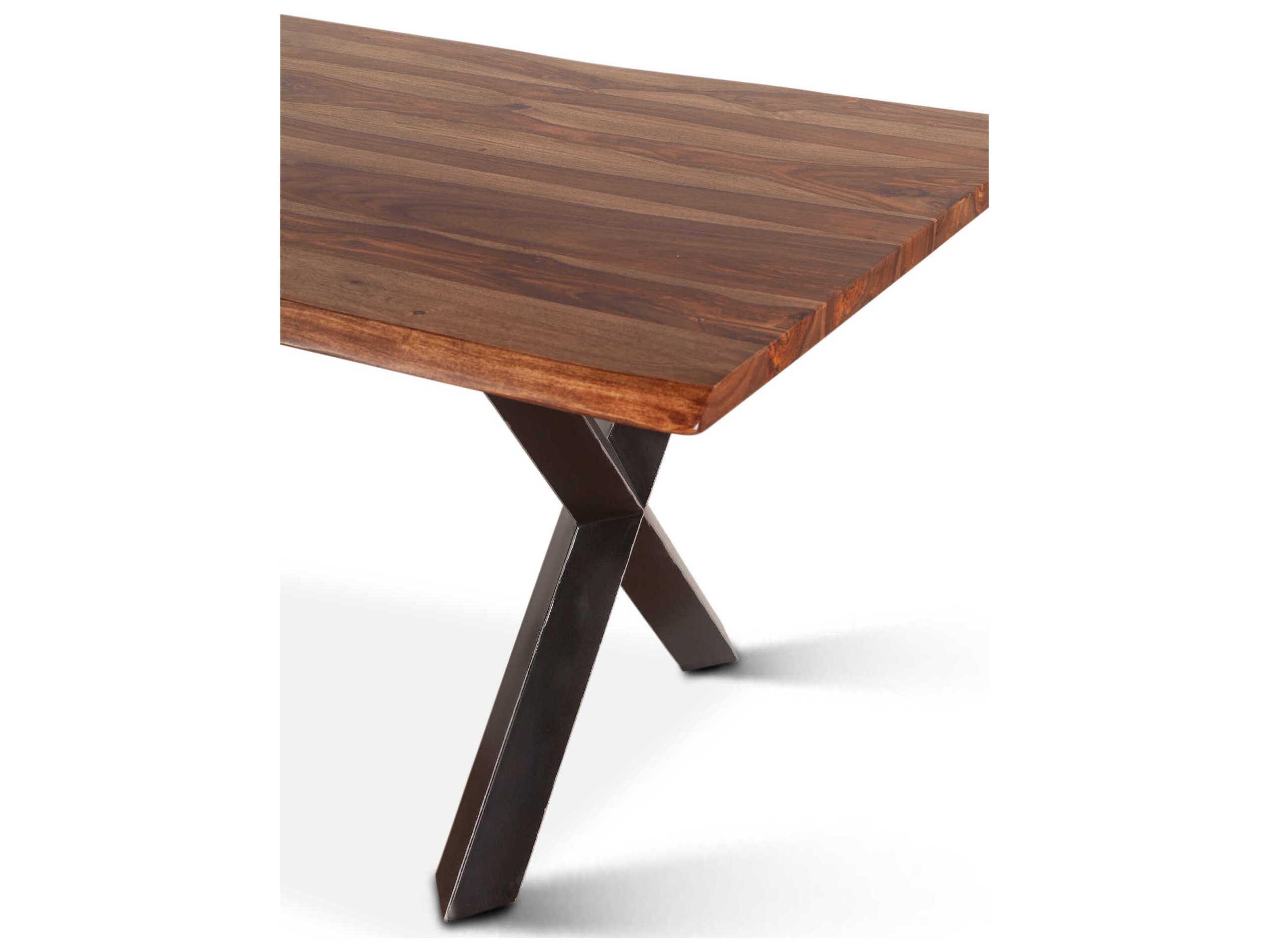 World Interiors Elliston Rectangular Wood Dining Table