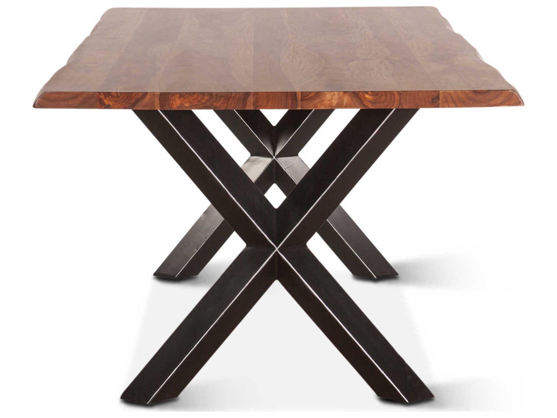 World Interiors Elliston Rectangular Wood Dining Table
