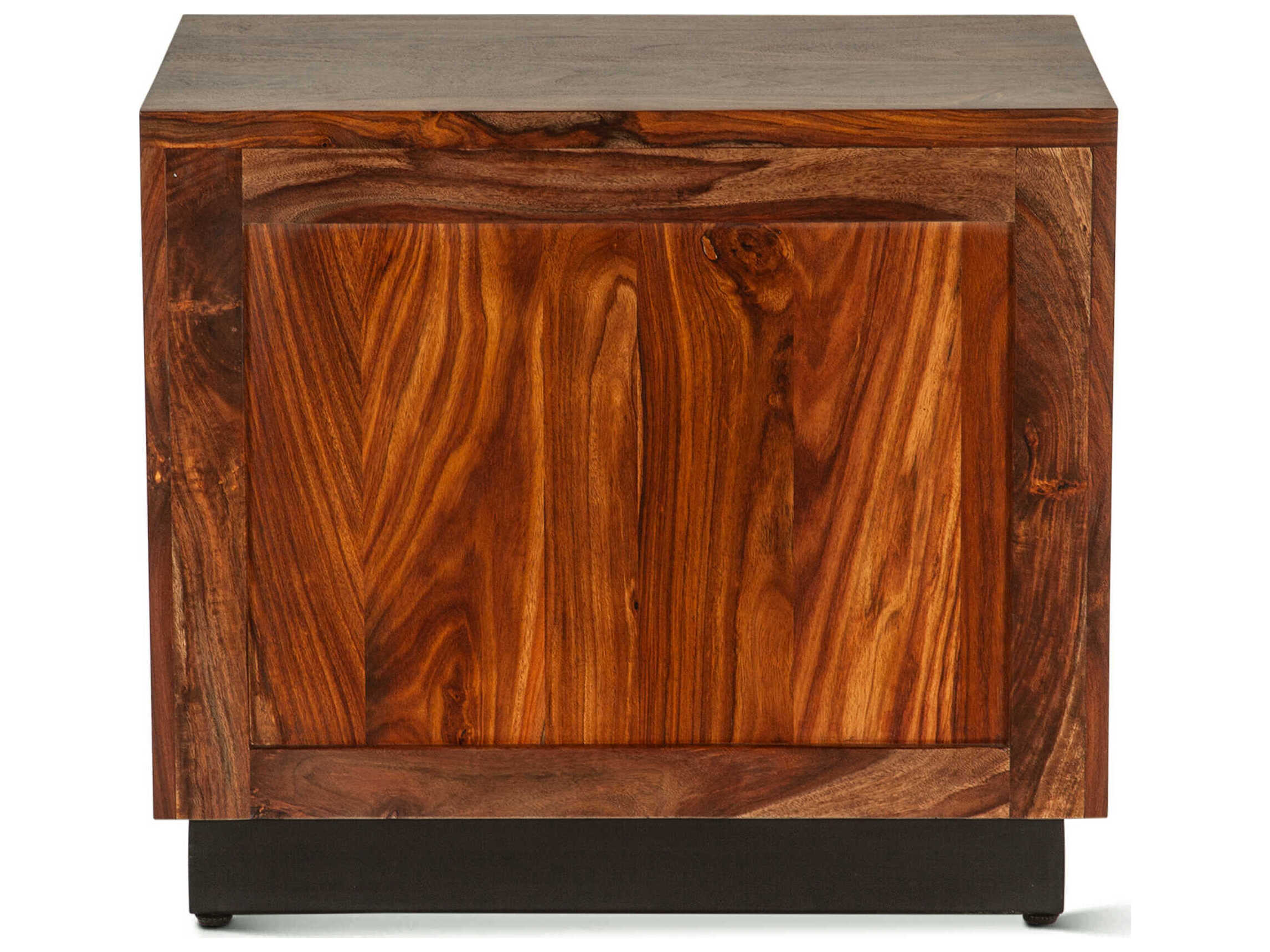 World Interiors Elliston 1-Drawer Brown Nightstand
