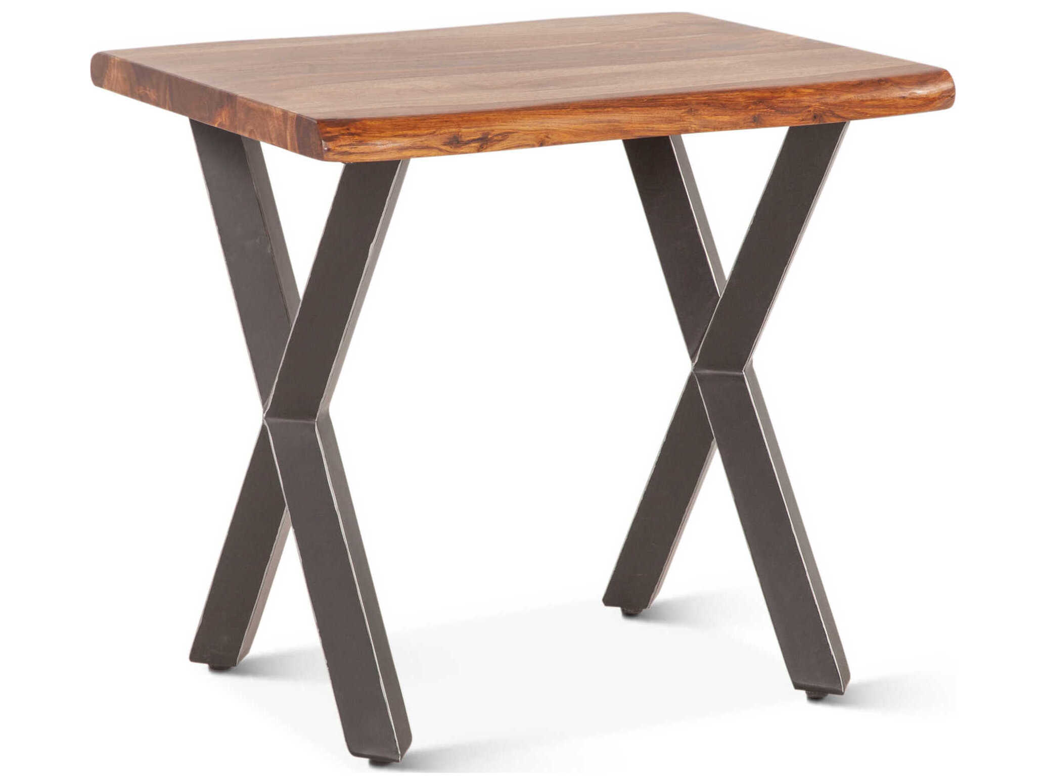 World Interiors Elliston Rectangular Wood End Table