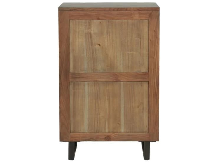 World Interiors Glenwood Brown Acacia Wood Accent Chest