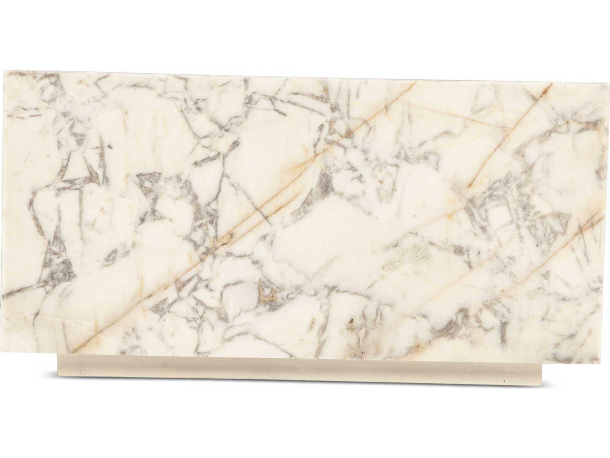 World Interiors Giza Rectangular Marble Coffee Table