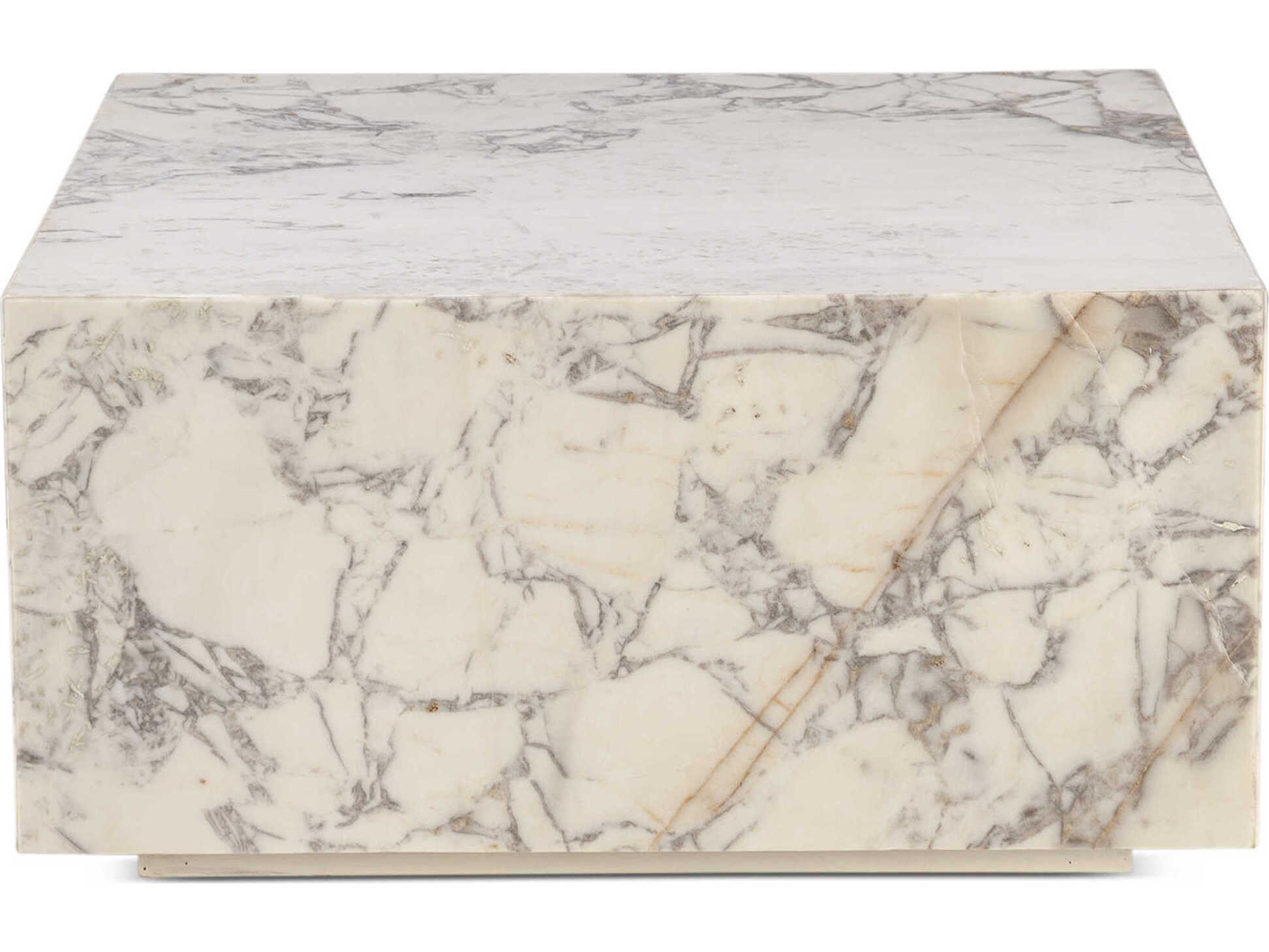 World Interiors Giza Rectangular Marble Coffee Table