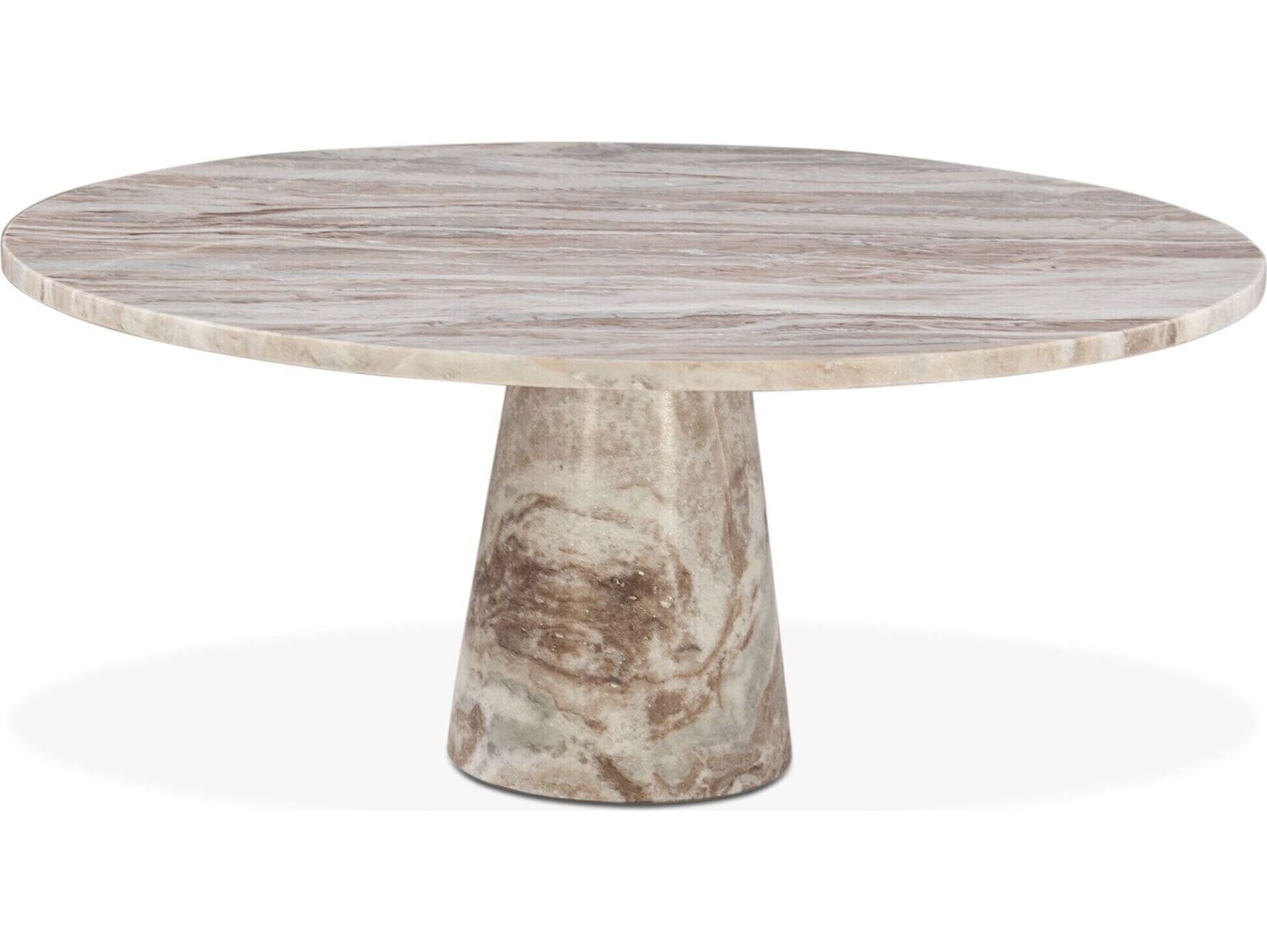 World Interiors Giza Round Toronto Marble Coffee Table