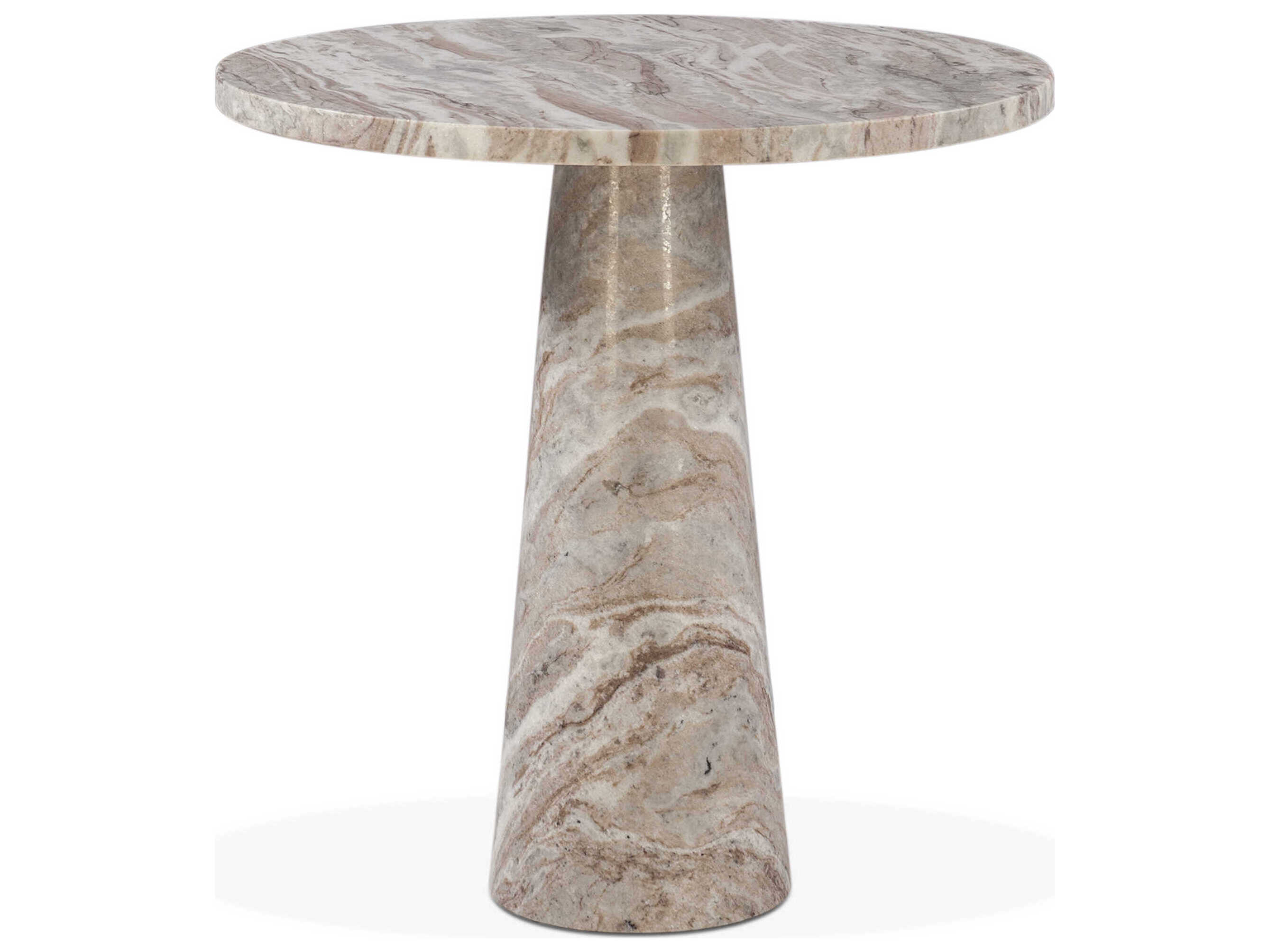 World Interiors Giza Round Marble Dining Table