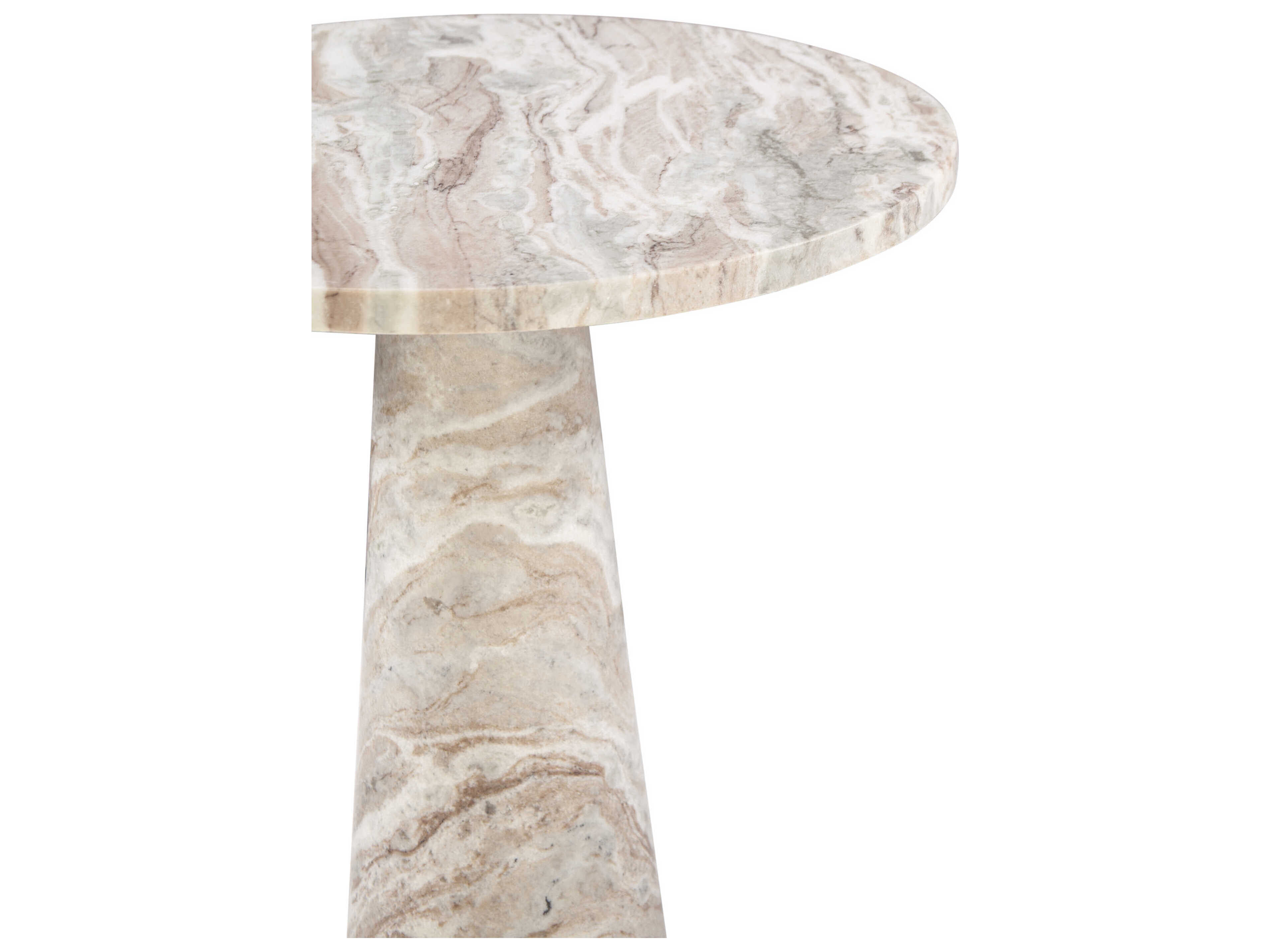 World Interiors Giza Round Marble Dining Table
