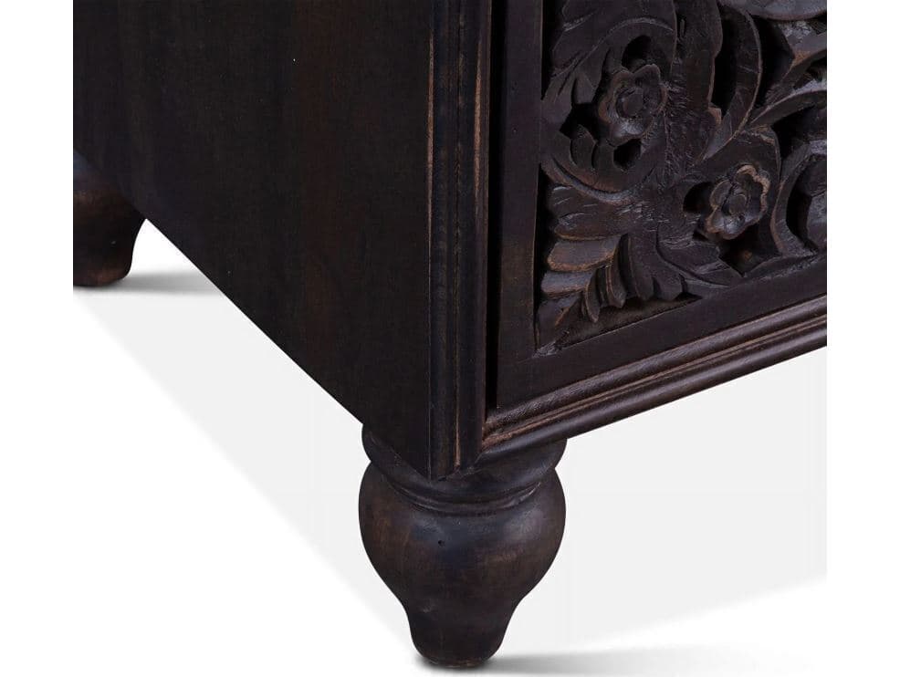 World Interiors Haveli 6-Drawers Brown Mango Wood Double Dresser