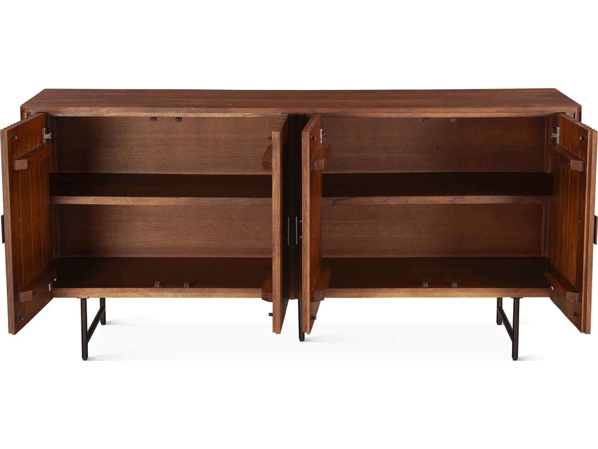 World Interiors Halden 67" Acacia Wood Sideboard
