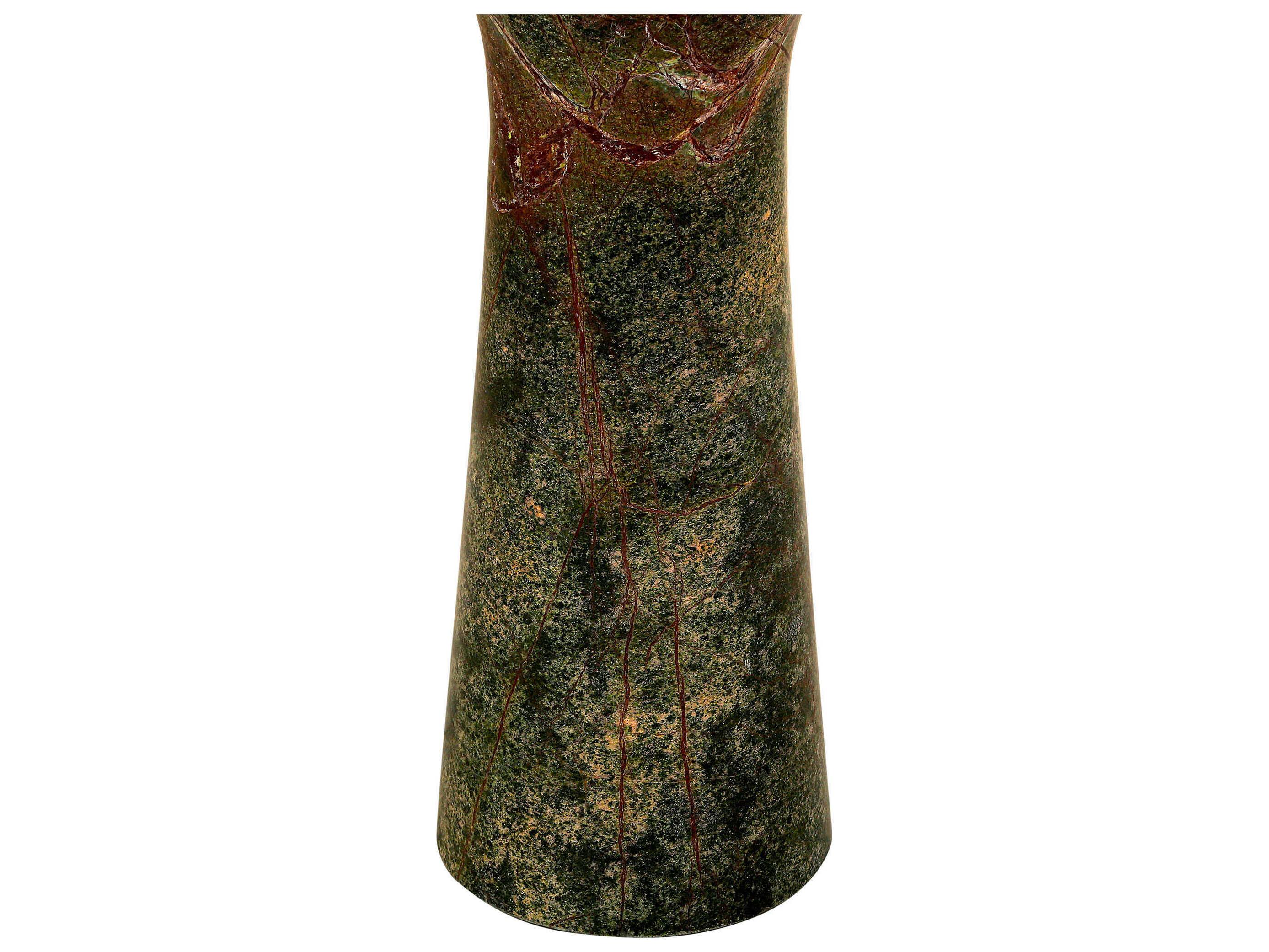 World Interiors Harbor Round Marble End Table