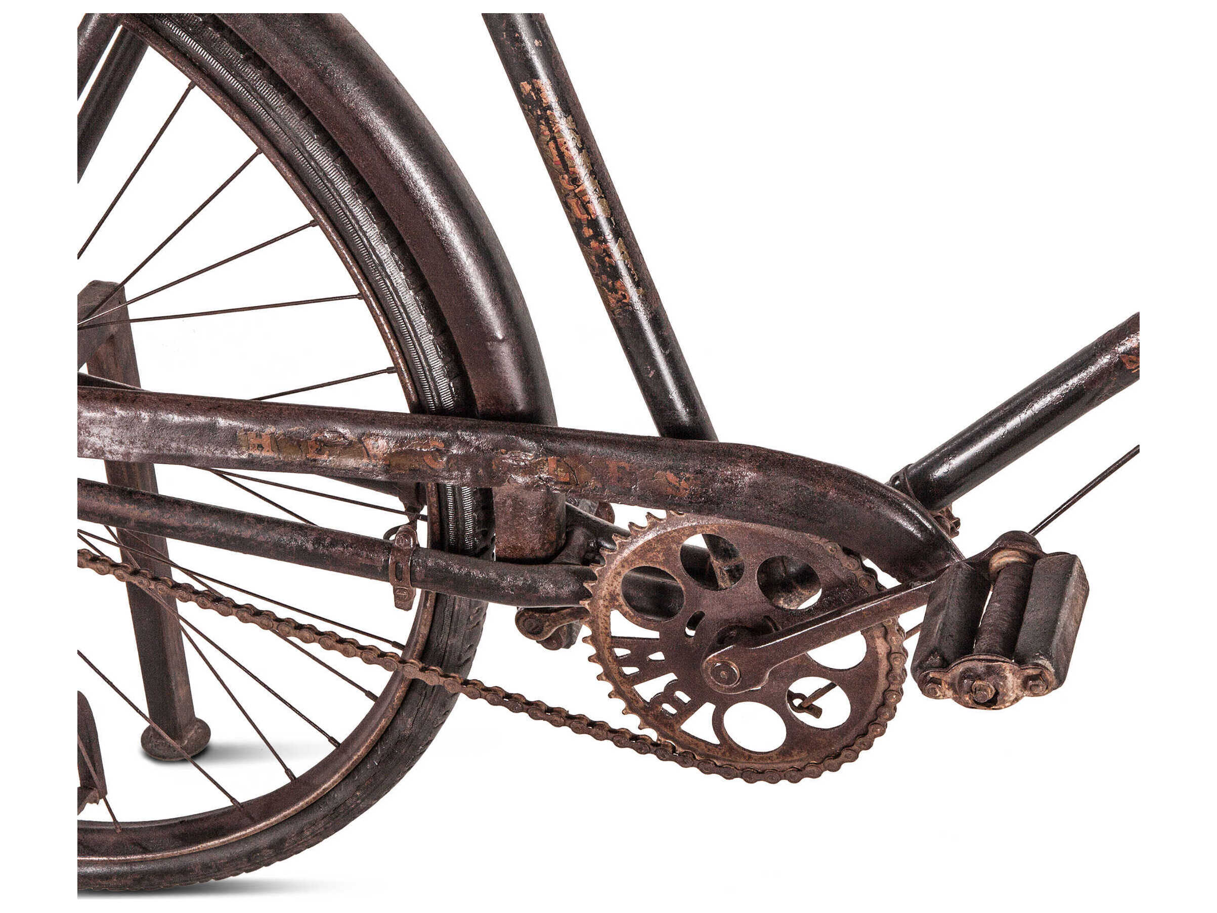 World Interiors Paxton Rectangular Wood Natural Console Table