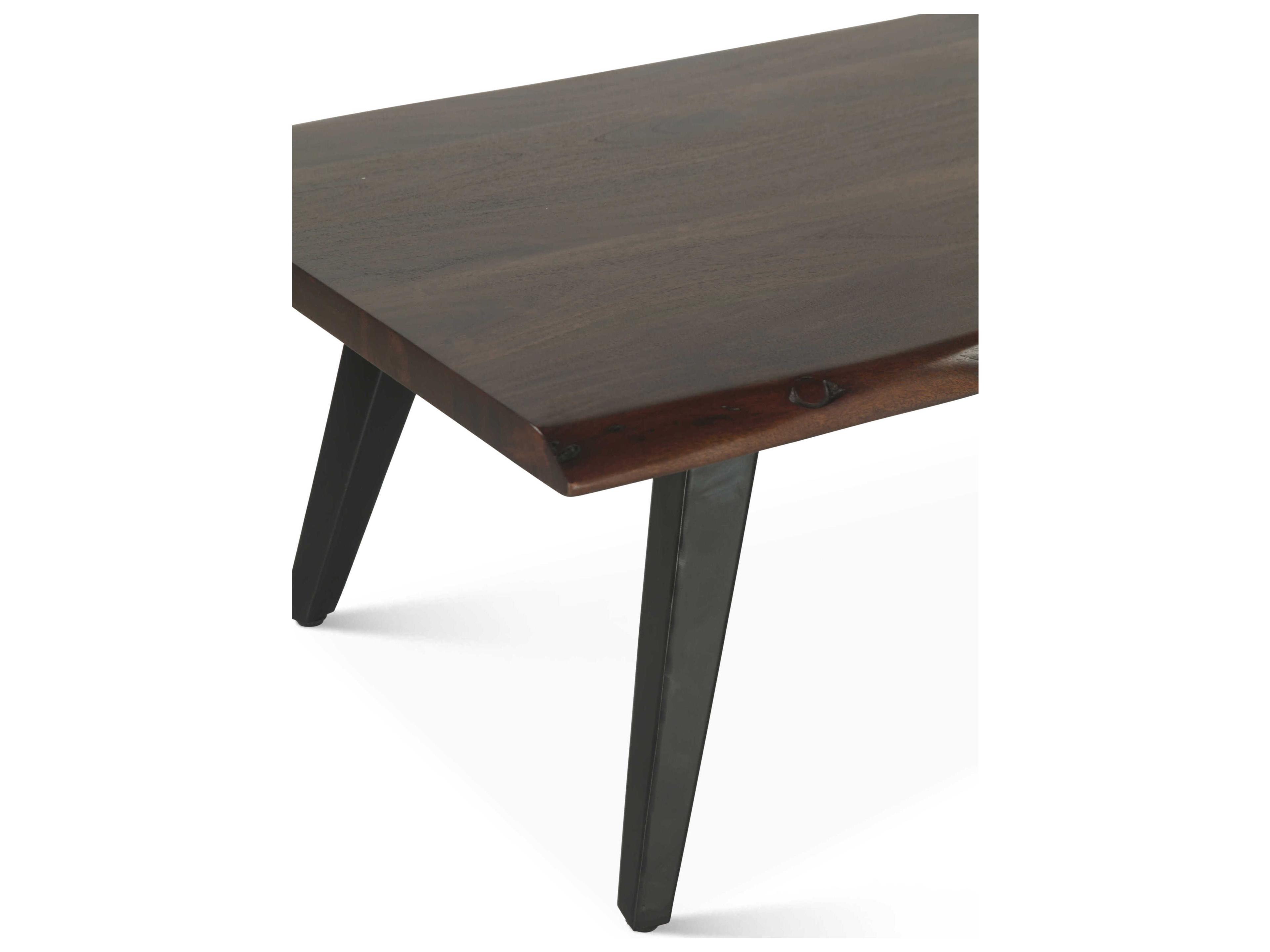 World Interiors Knoxville Rectangular Wood Walnut Coffee Table