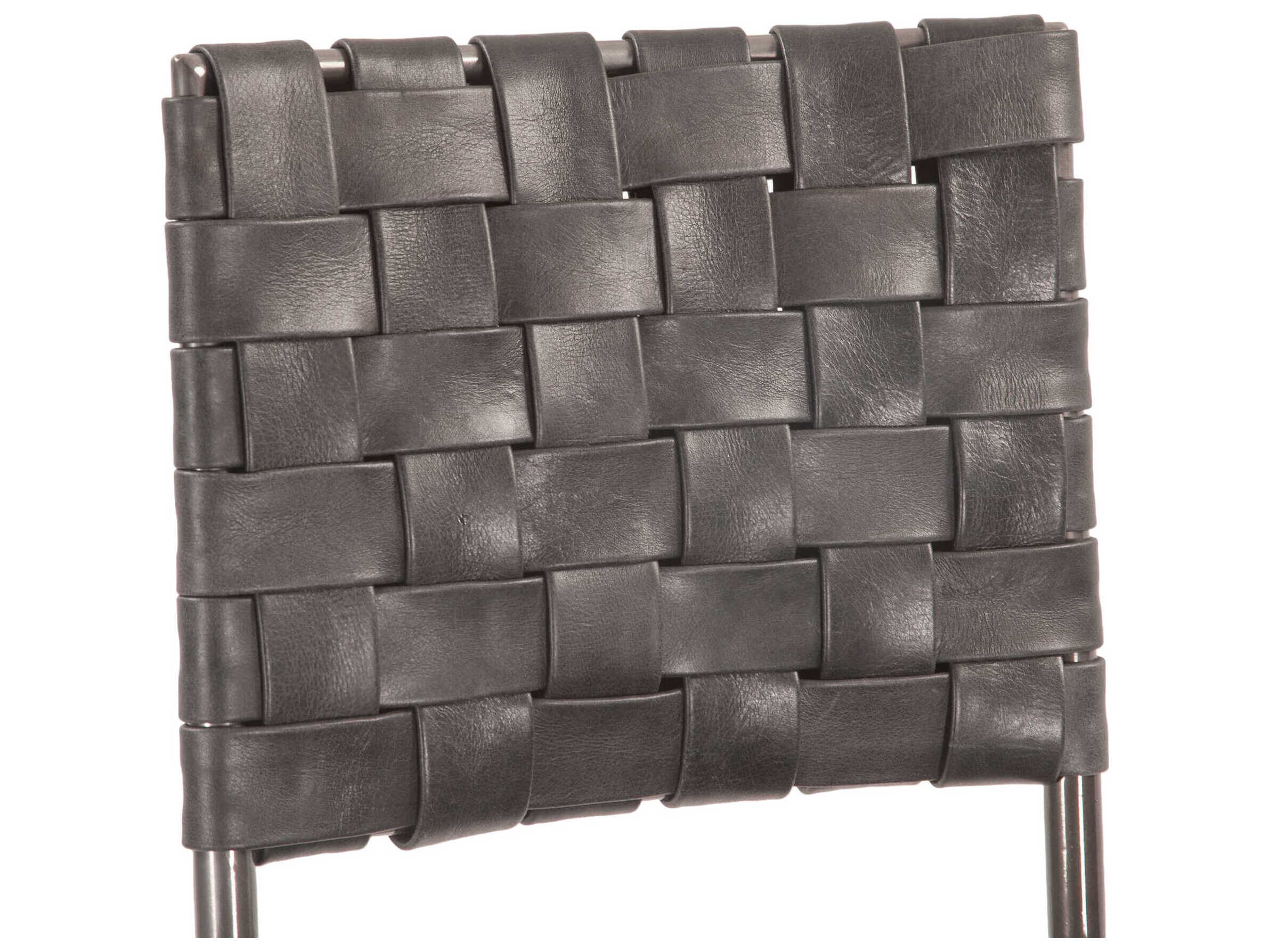 World Interiors Lund Leather Counter Stool