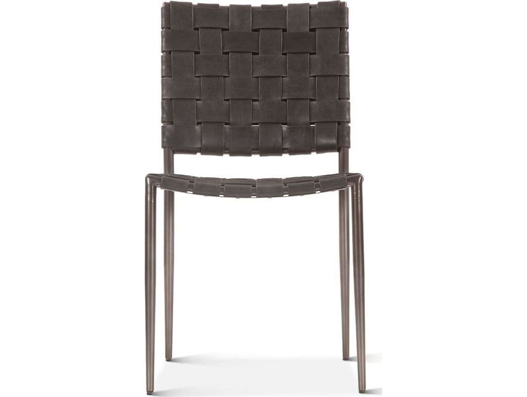 World Interiors Lund Black Armless Dining Chair