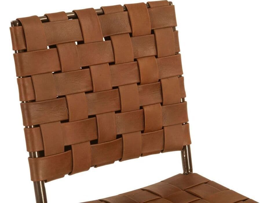 World Interiors Lund Brown Armless Dining Chair