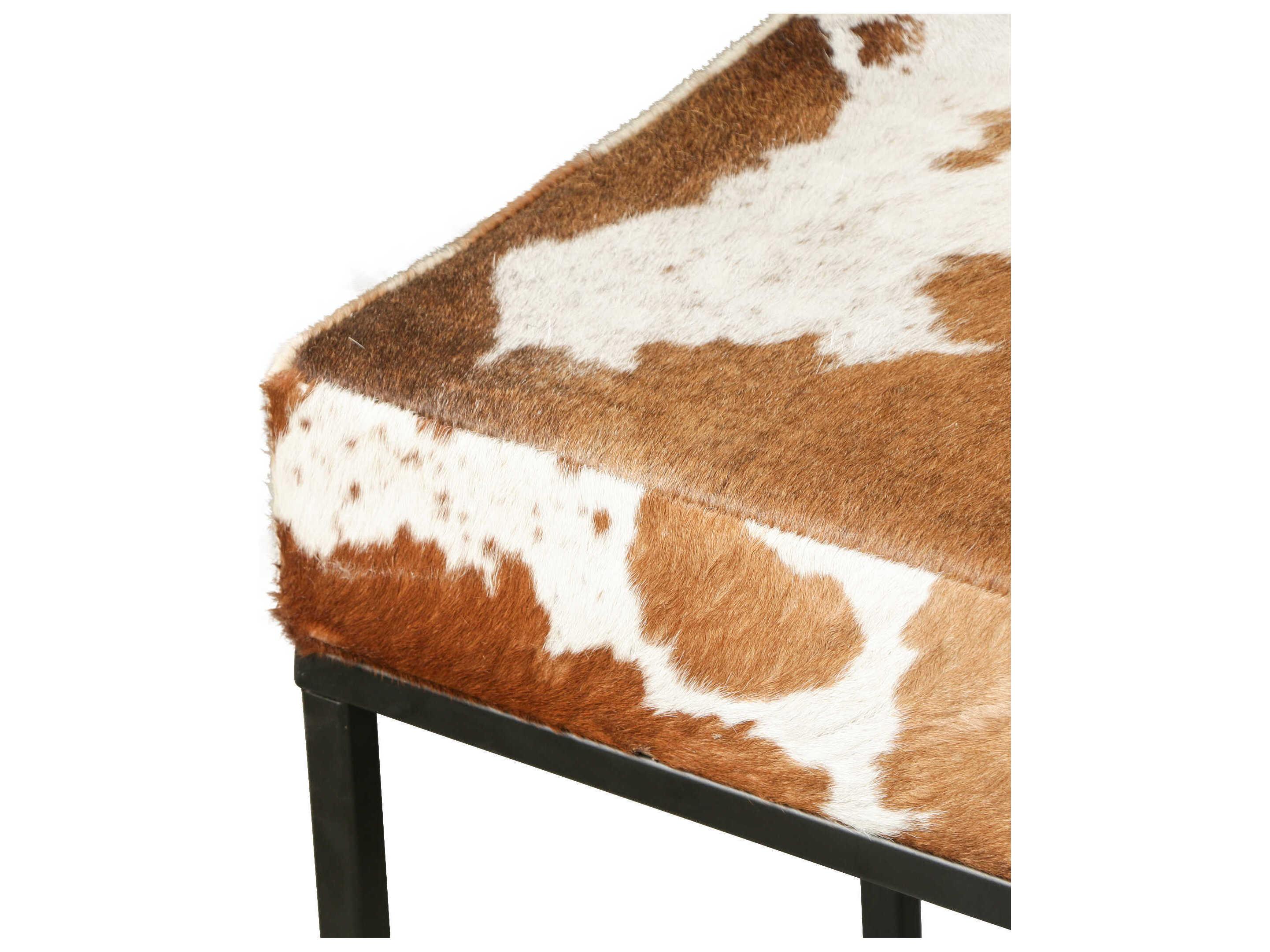 World Interiors Melbourne Brown Upholstered Accent Bench