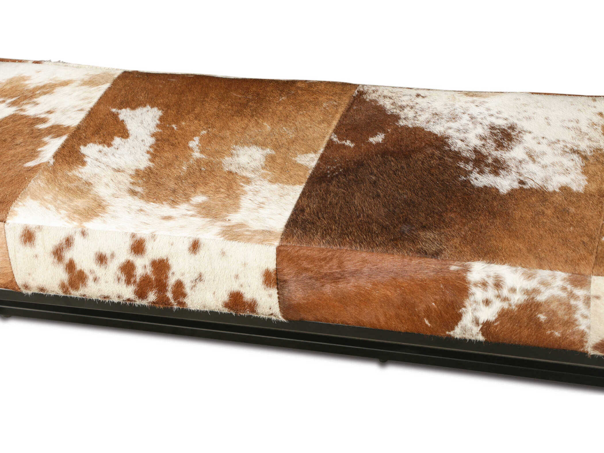 World Interiors Melbourne Brown Upholstered Accent Bench