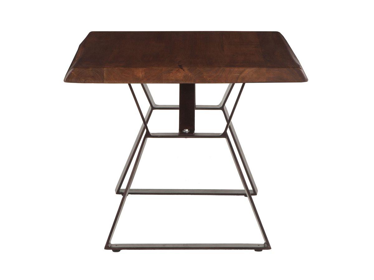 World Interiors Nottingham Rectangular Wood Walnut End Table