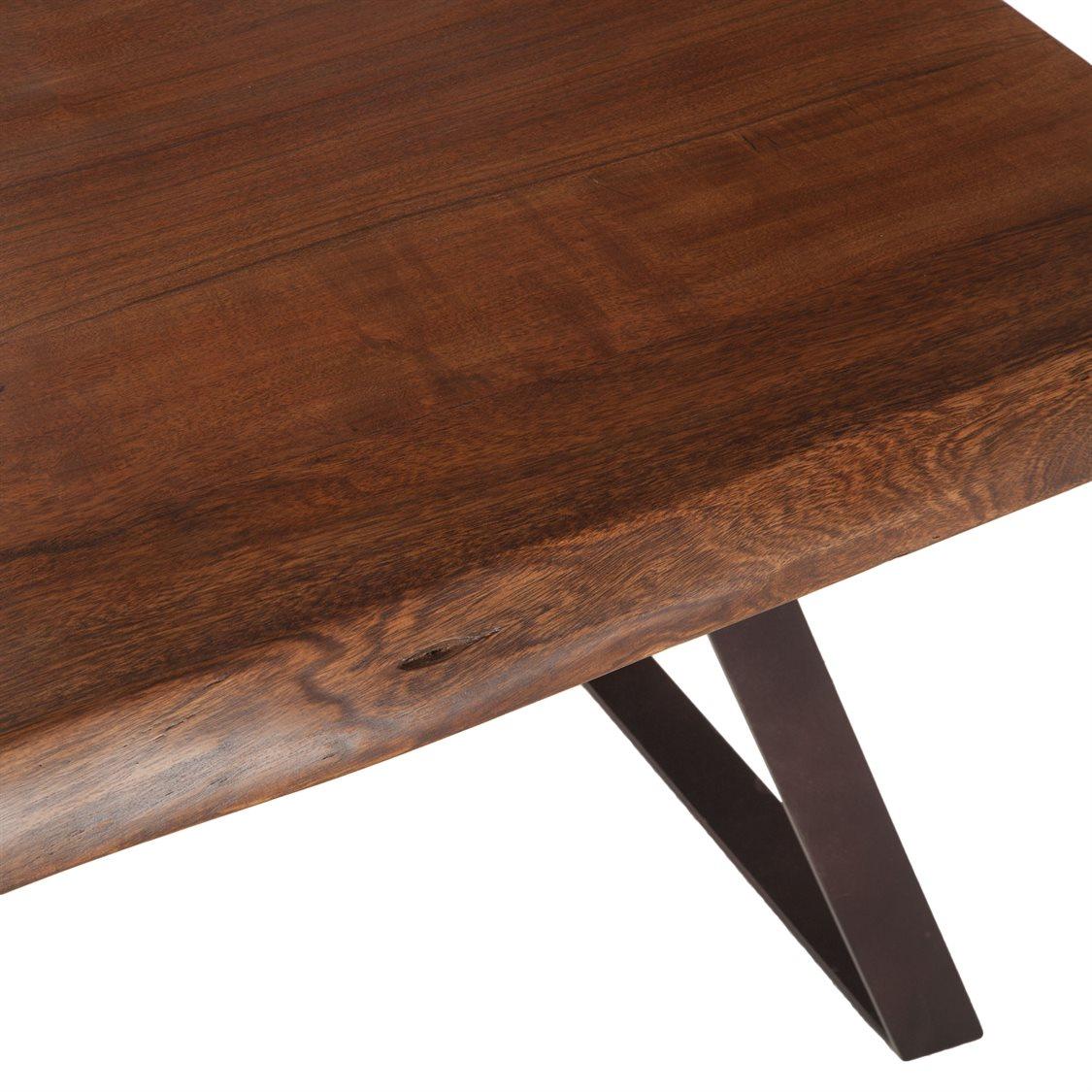 World Interiors Nottingham Rectangular Wood Walnut End Table