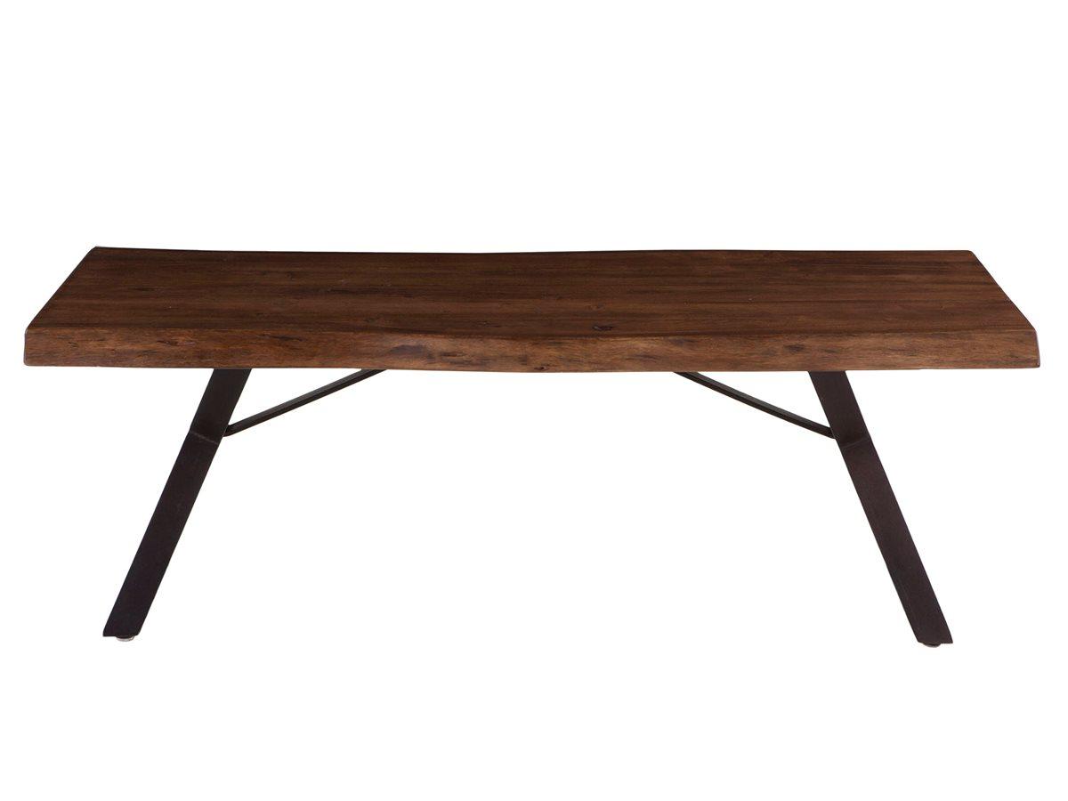 World Interiors Nottingham Rectangular Wood Walnut Coffee Table