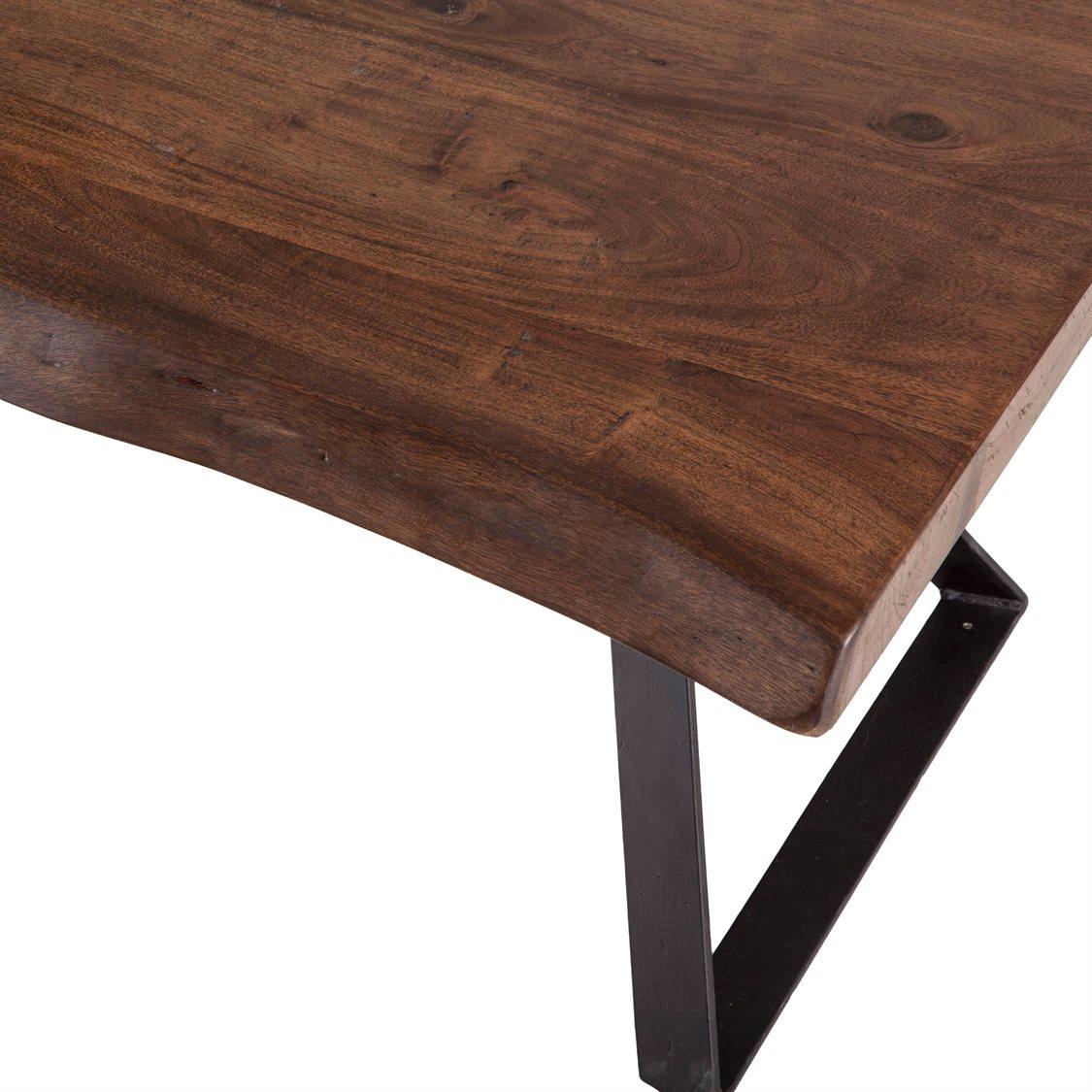 World Interiors Nottingham Rectangular Wood Walnut Coffee Table