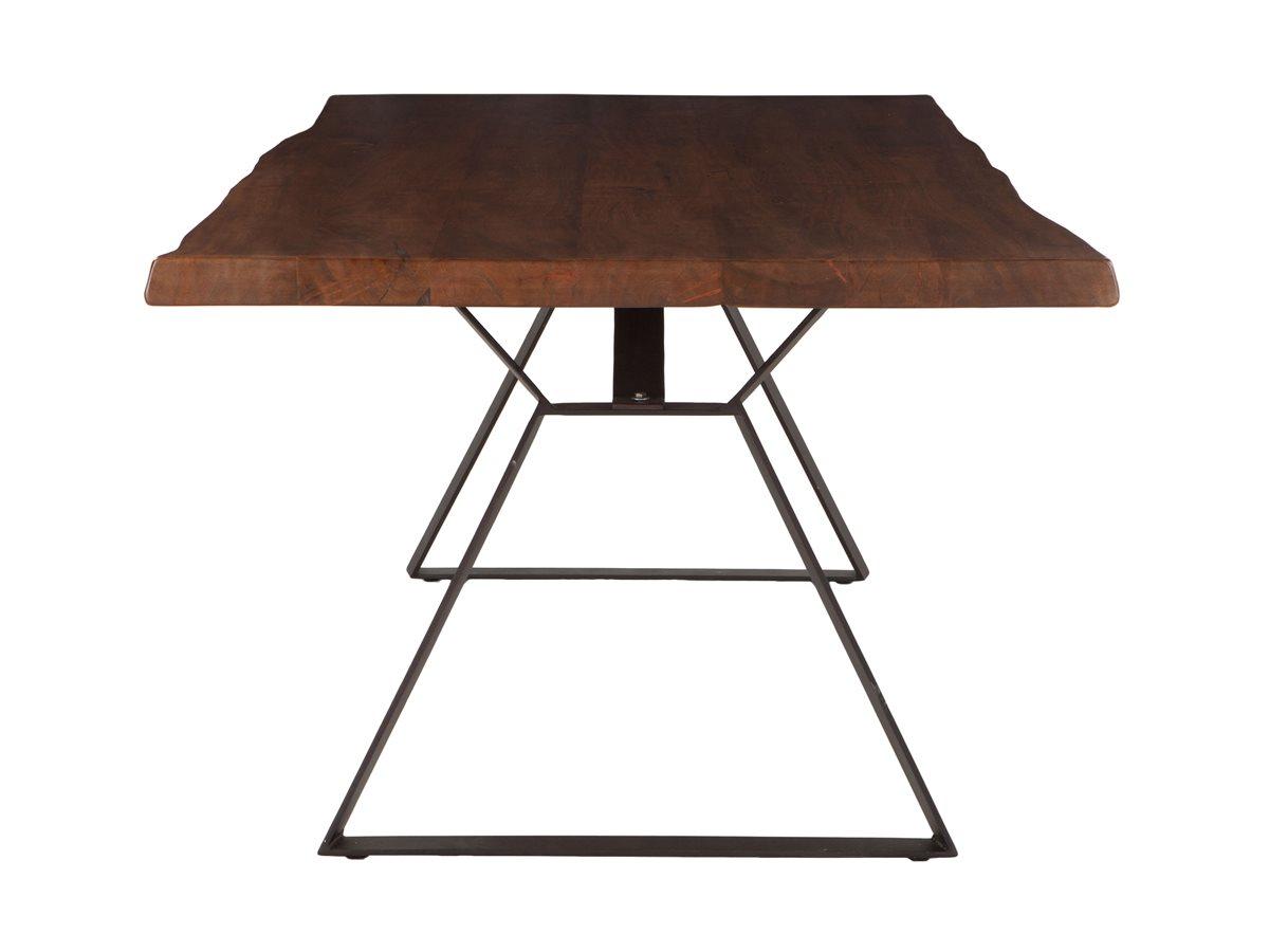 World Interiors Nottingham Rectangular Wood Walnut Dining Table