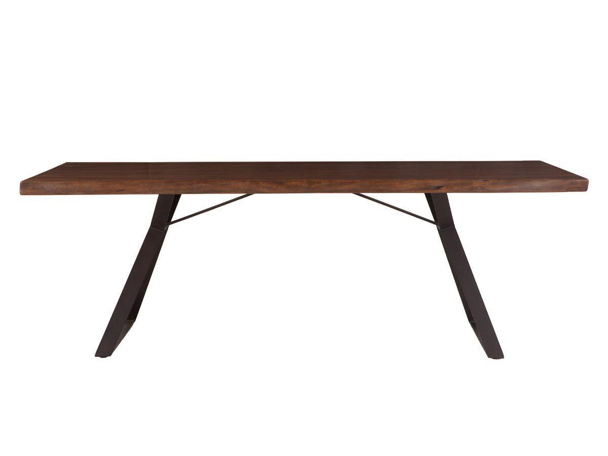 World Interiors Nottingham Rectangular Wood Walnut Dining Table